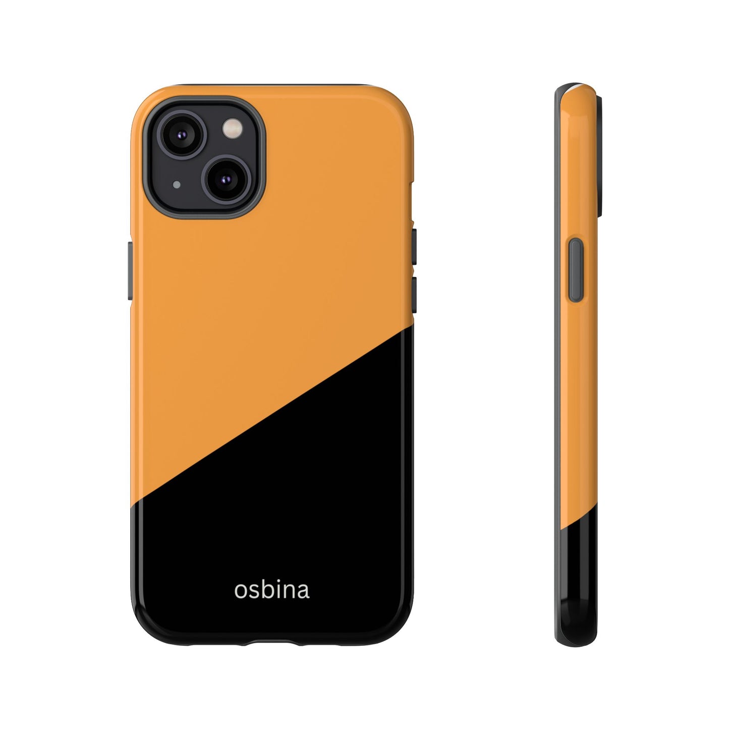 osbina | Bold Moves Only — The Orange + Black Split Diagonal Case | The Season Collective
