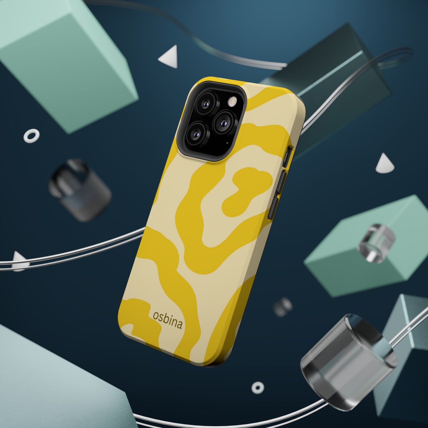 osbina | MagSafe compatible for iPhone | The Mustard Muse Phone Case | Color Edit Collection