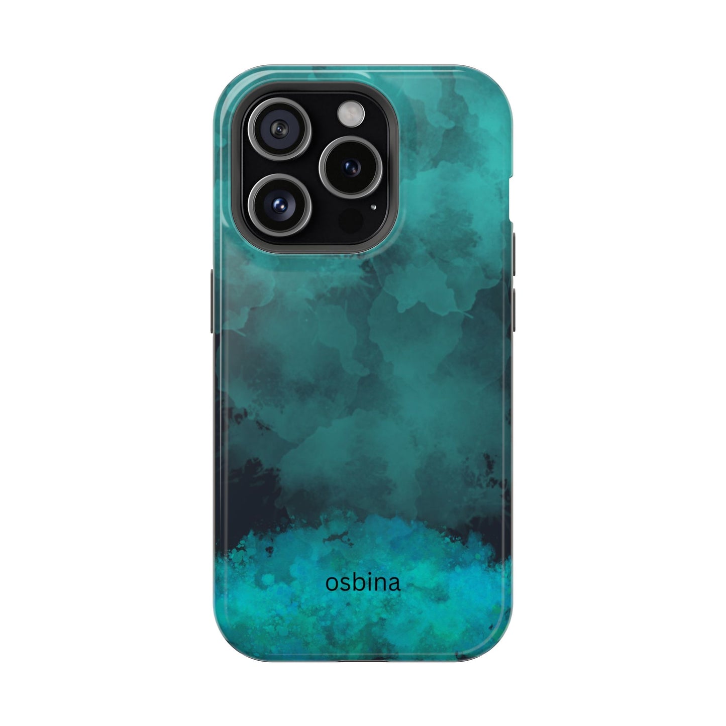 osbina | MagSafe compatible for iPhone | Midnight Aurora Phone Case | Modern Muse Collection