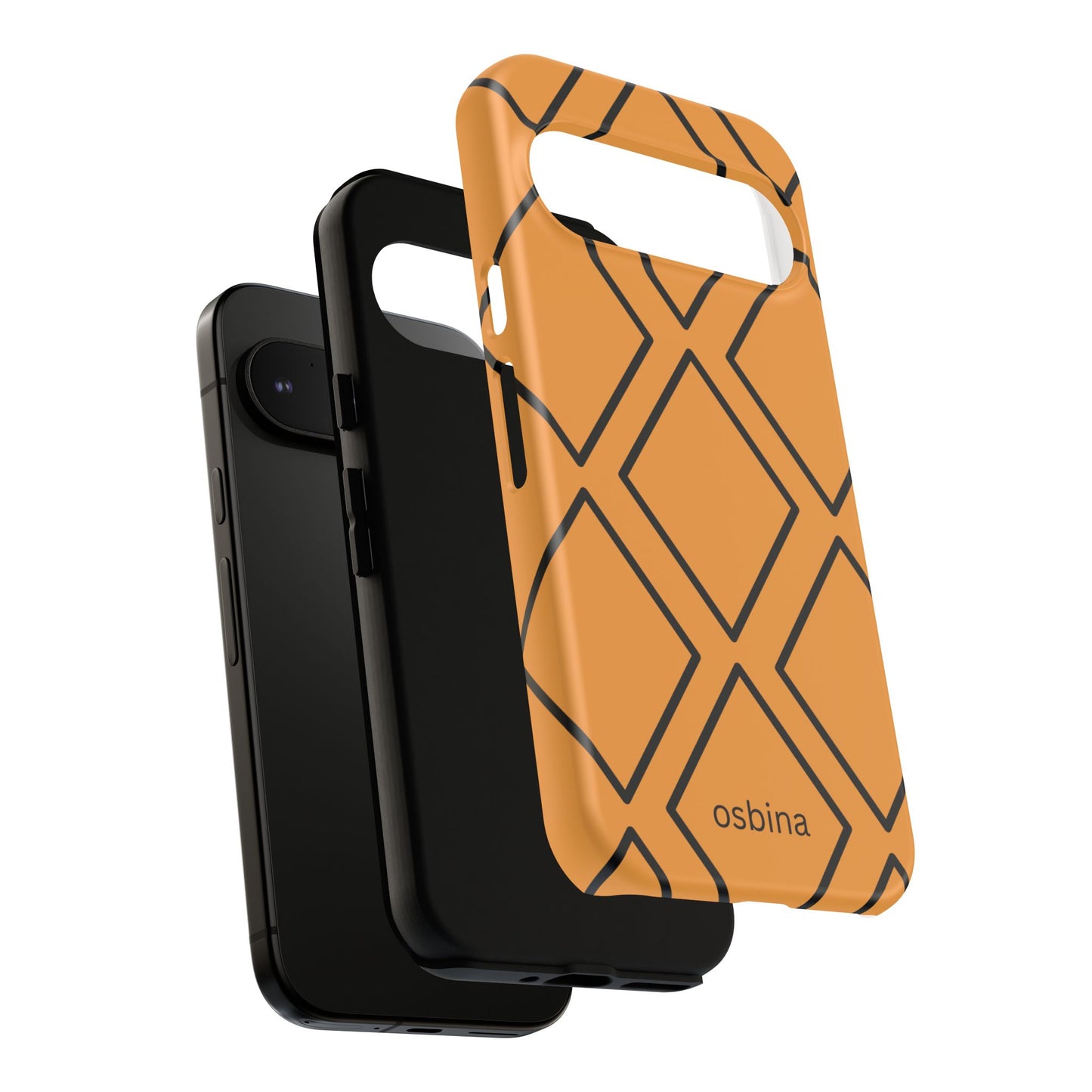osbina | Diamonds Are Your Phone’s Best Friend — The Orange + Black Diamond Case | The Season Collective