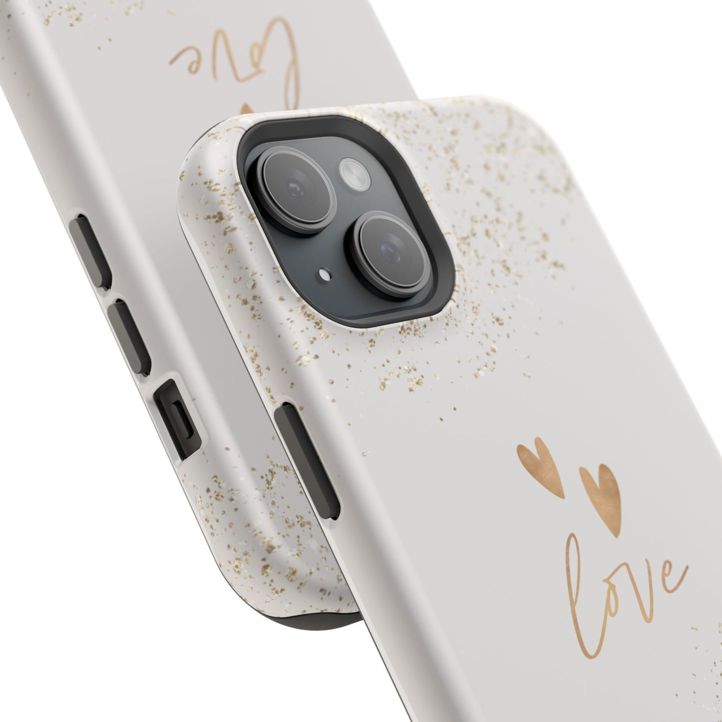 osbina | MagSafe compatible for iPhone | Golden Amour Phone Case | Modern Muse Collection
