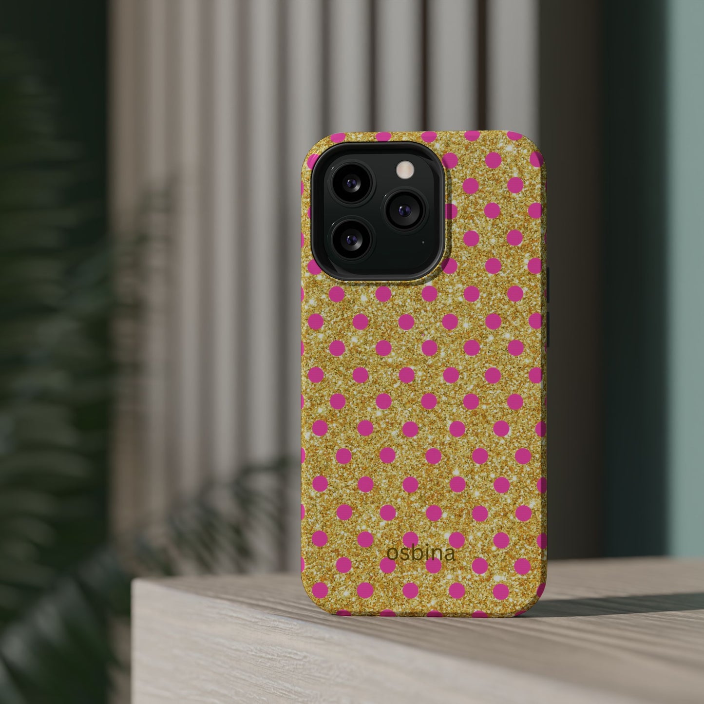 osbina | MagSafe compatible for iPhone | The Elara Phone Case | YAYOU Collection Supporting Shine Like Sable