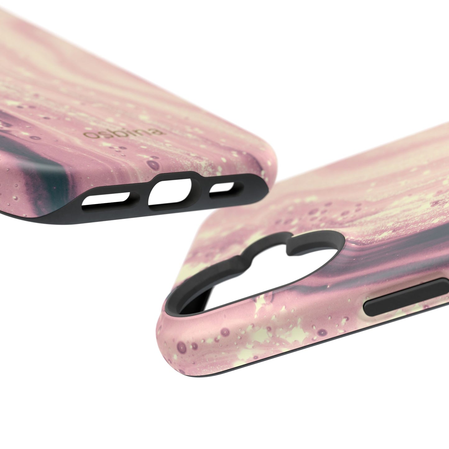 osbina | MagSafe compatible for iPhone | The Amethyst Glow Phone Case | Modern Muse Collection