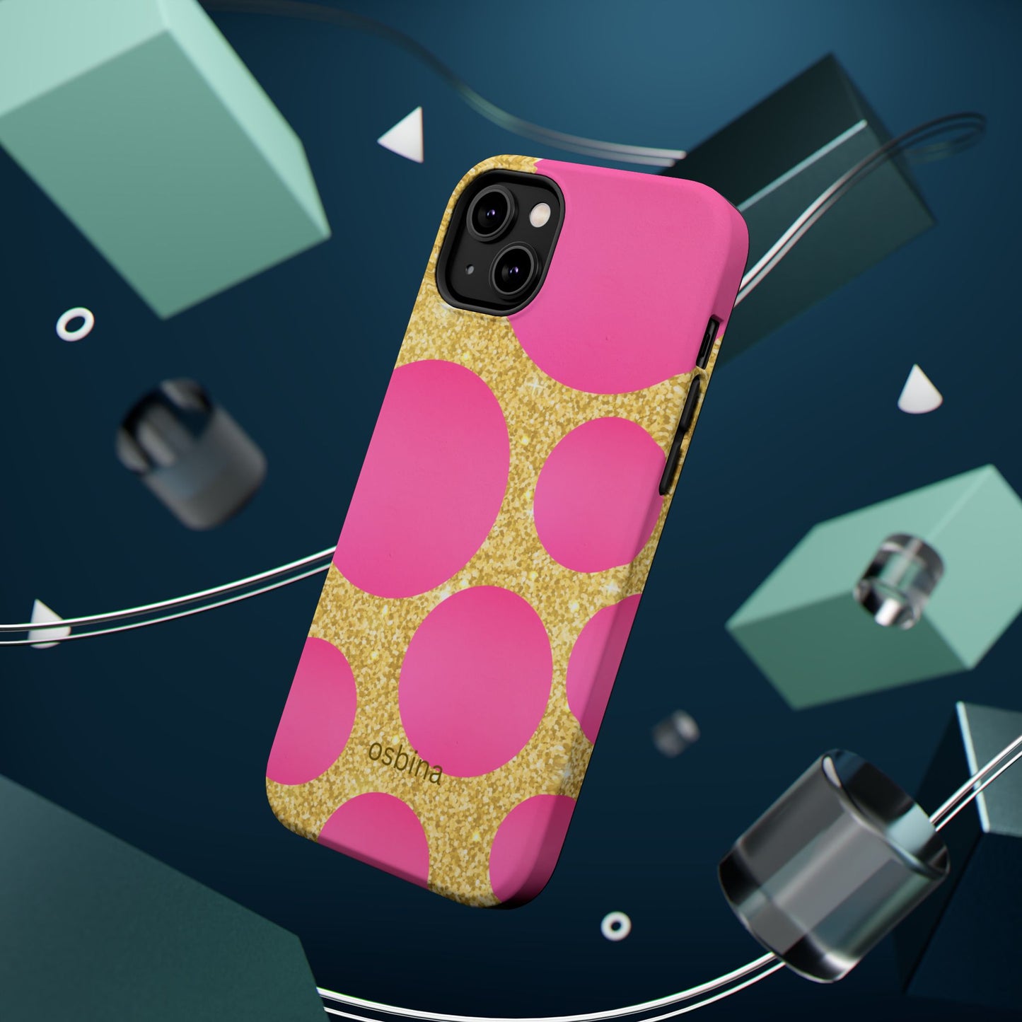 osbina | MagSafe compatible for iPhone | The Aurelia Phone Case | YAYOU Collection Supporting Shine Like Sable