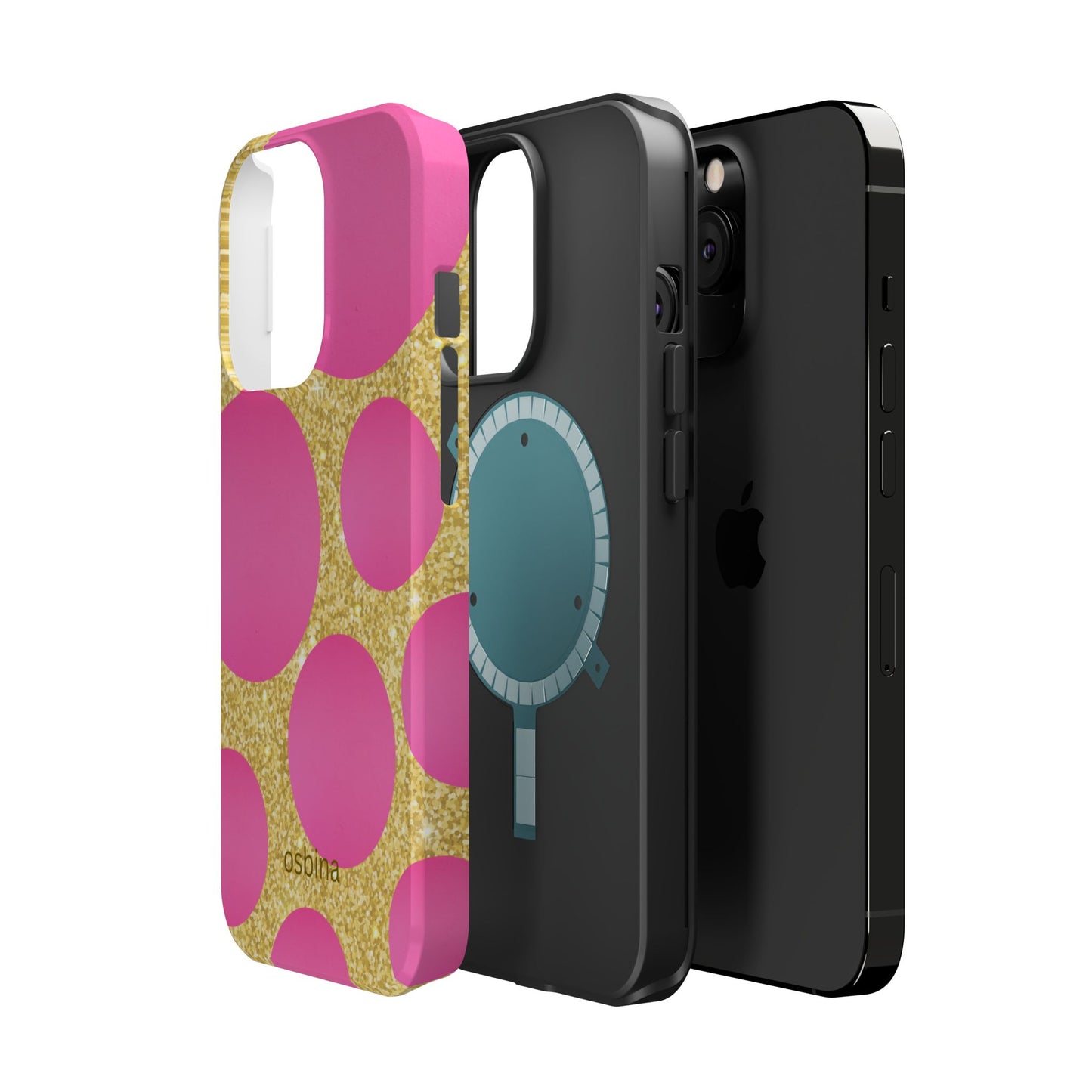 osbina | MagSafe compatible for iPhone | The Aurelia Phone Case | YAYOU Collection Supporting Shine Like Sable