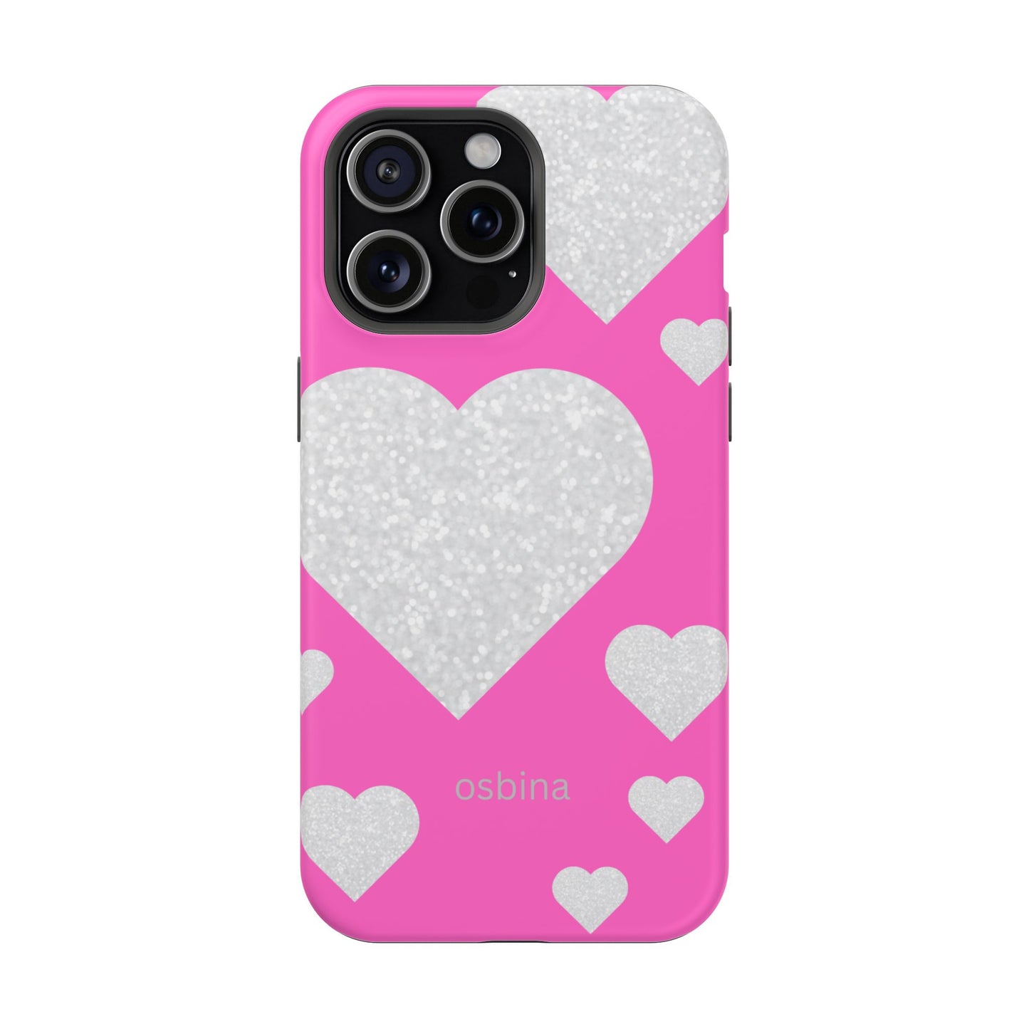 osbina | MagSafe compatible for iPhone | The Shimmering Love Case | YAYOU Collection Supporting Shine Like Sable