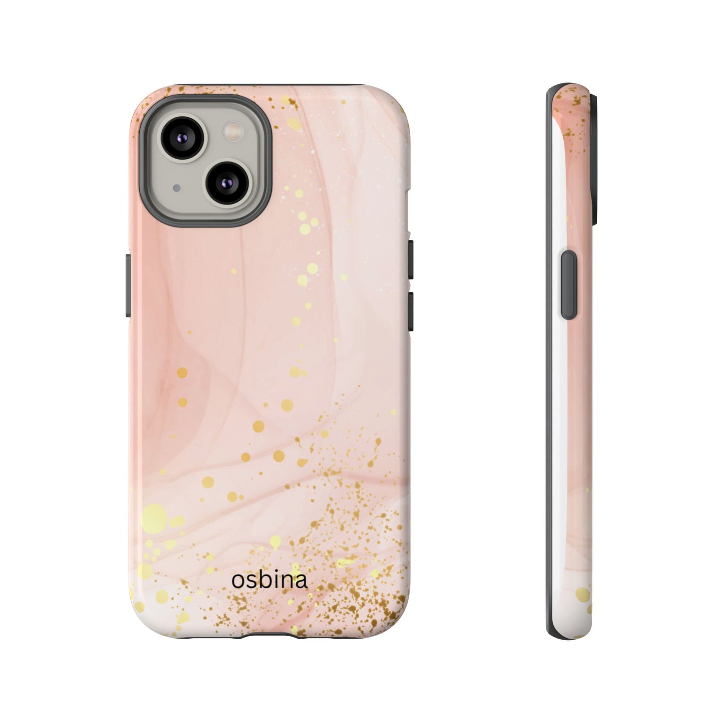 osbina | Pink Chic Stardust Cloud Phone Case | Modern Muse Collection