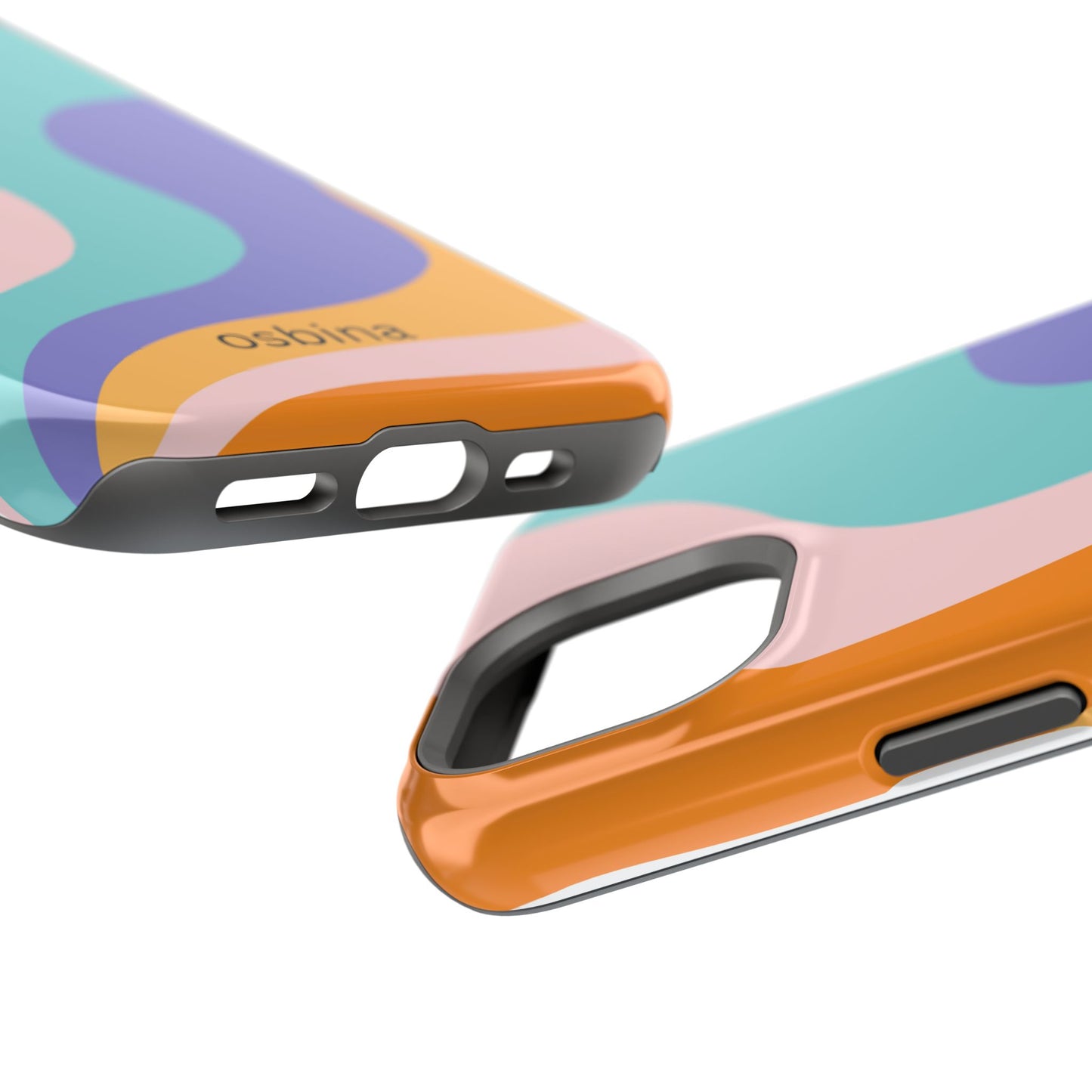 osbina | MagSafe compatible for iPhone | Retro Nouveau Phone Case | Modern Muse Collection