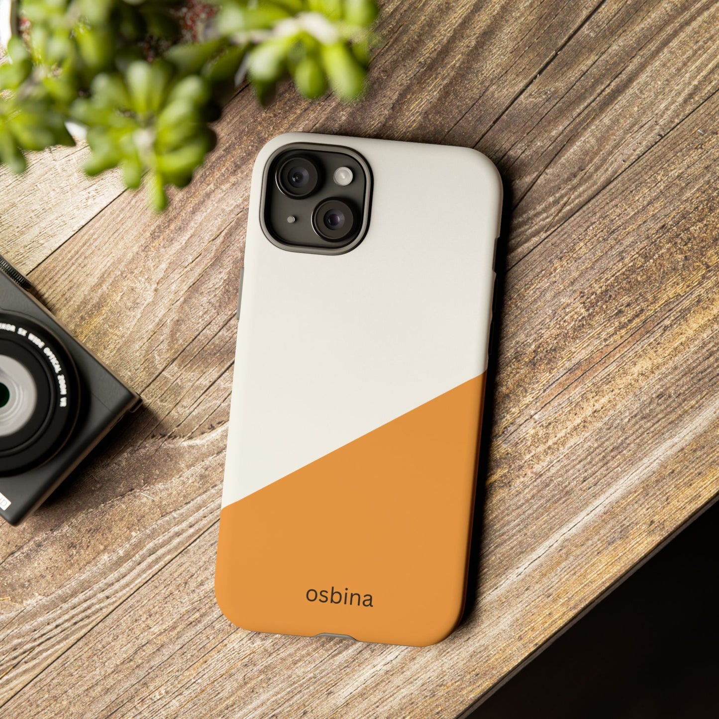 osbina | Divide & Conquer — The Orange + White Split Diagonal Case | The Season Collective