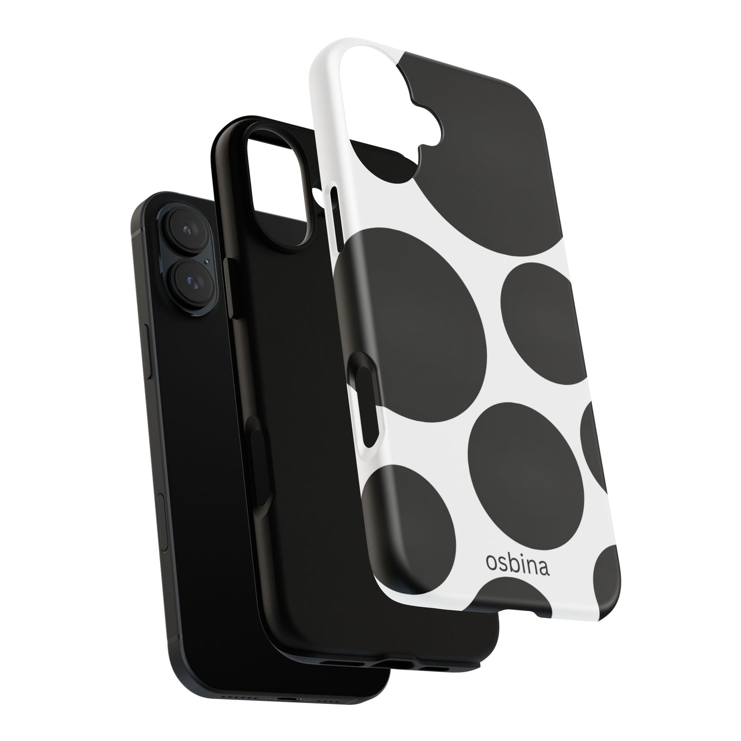 osbina | The Noir Bubbles Phone Case | Modern Muse Collection