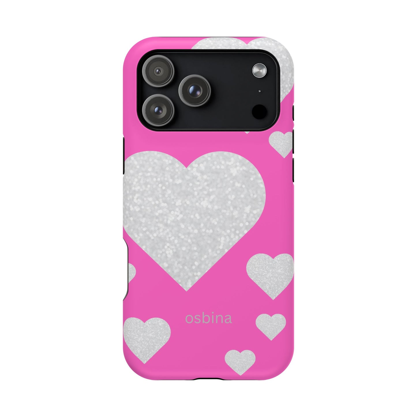 osbina | MagSafe compatible for iPhone | The Shimmering Love Case | YAYOU Collection Supporting Shine Like Sable