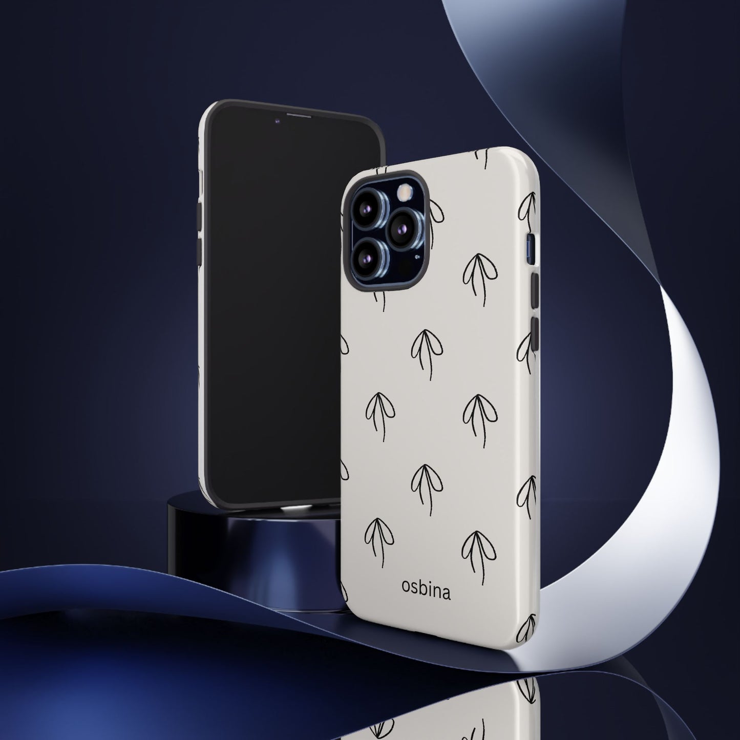 osbina | Linéa Flora Minimalistic Flower Phone Case | Modern Muse Collection