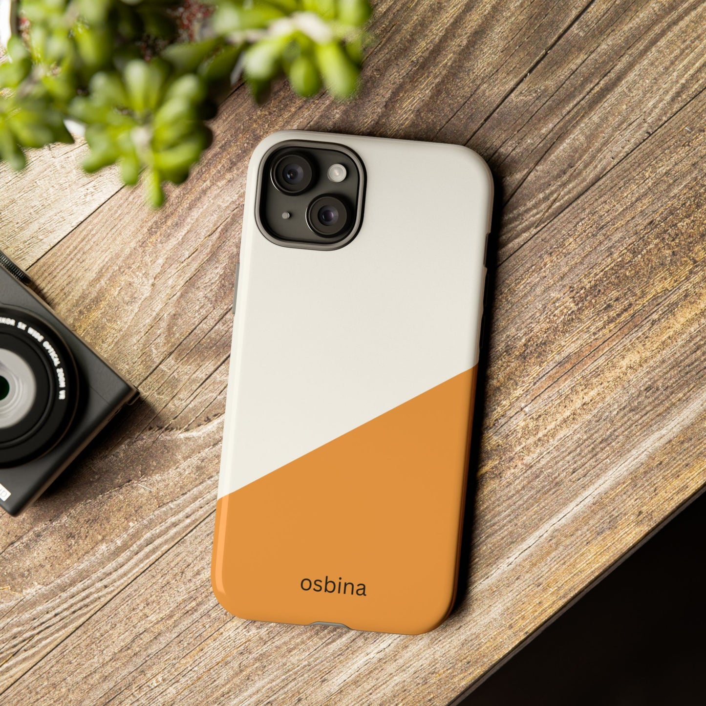 osbina | Divide & Conquer — The Orange + White Split Diagonal Case | The Season Collective
