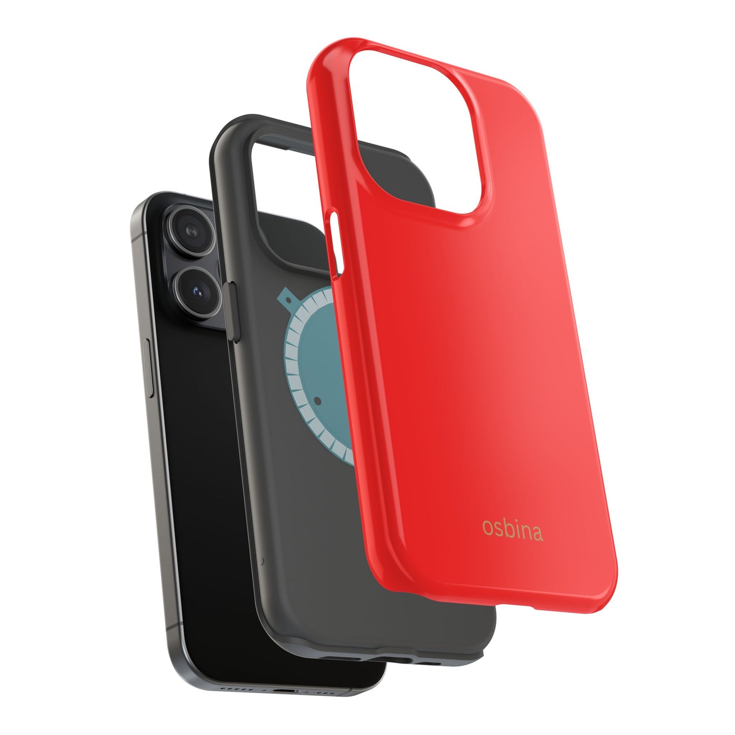 osbina | MagSafe compatible for iPhone | The Blaze Phone Case | Modern Man Collection