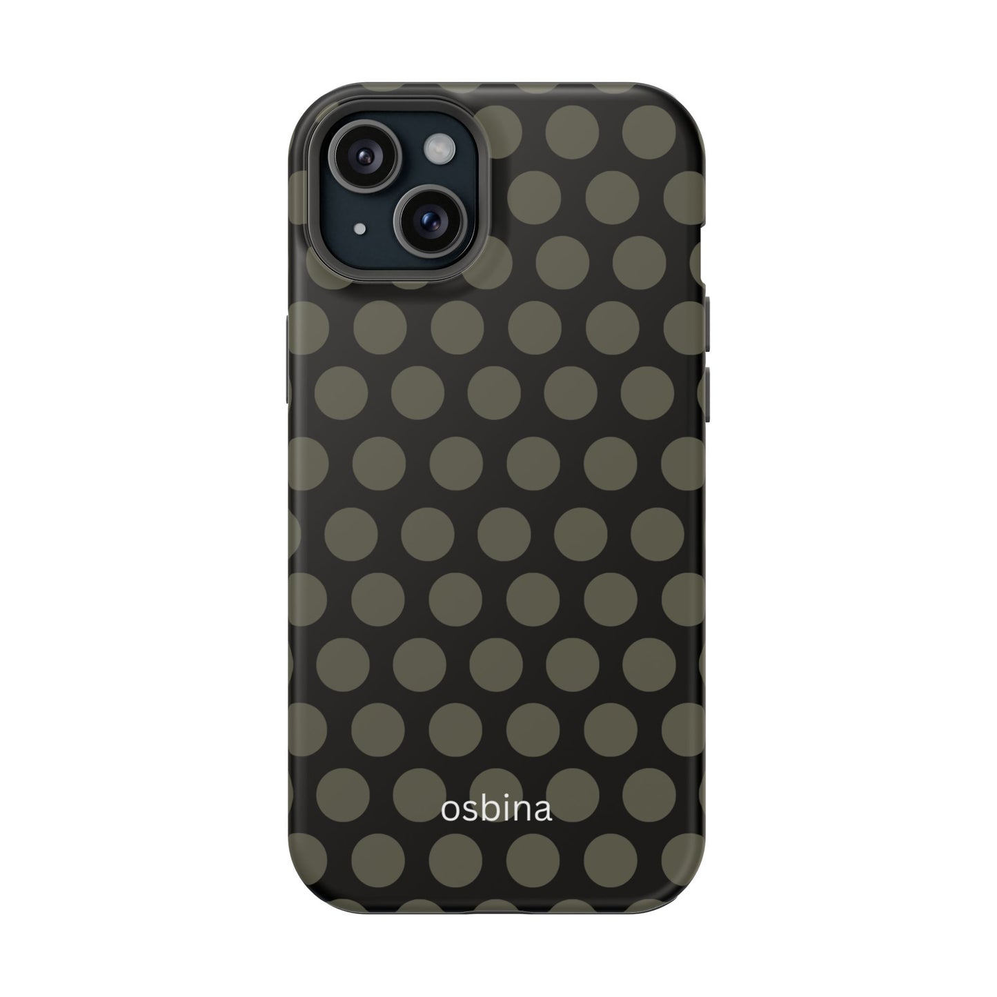 osbina | MagSafe compatible for iPhone | Onyx Chic Phone Case | Modern Muse Collection