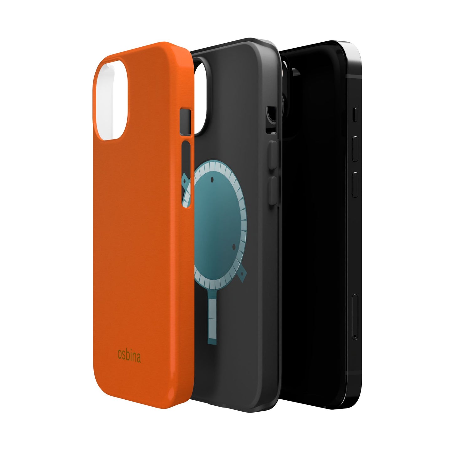 osbina | MagSafe compatible for iPhone | The Ember Phone Case | Modern Man Collection