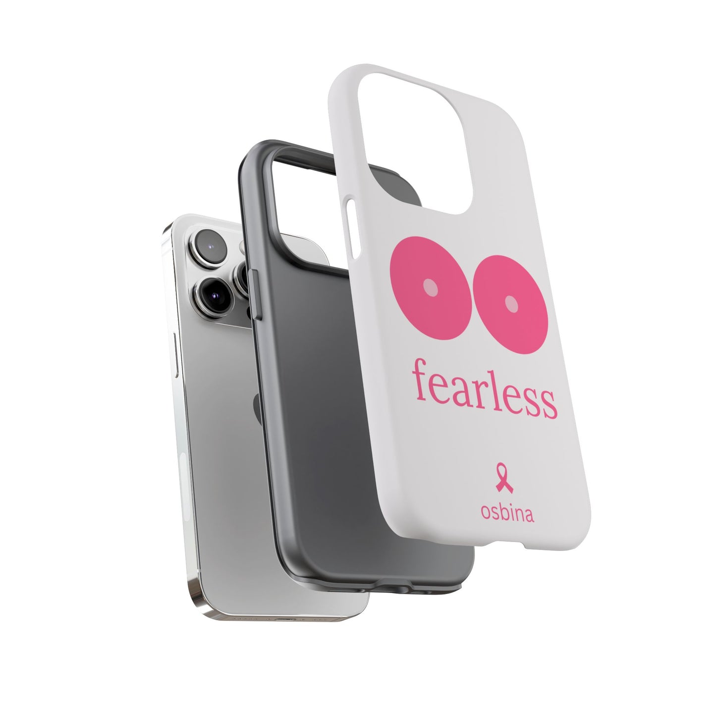 osbina | Limited Edition The Fearless Tatas Case in Light Pink + Soft Pink + Hot Pink | The Pink October Collection | Inspired By