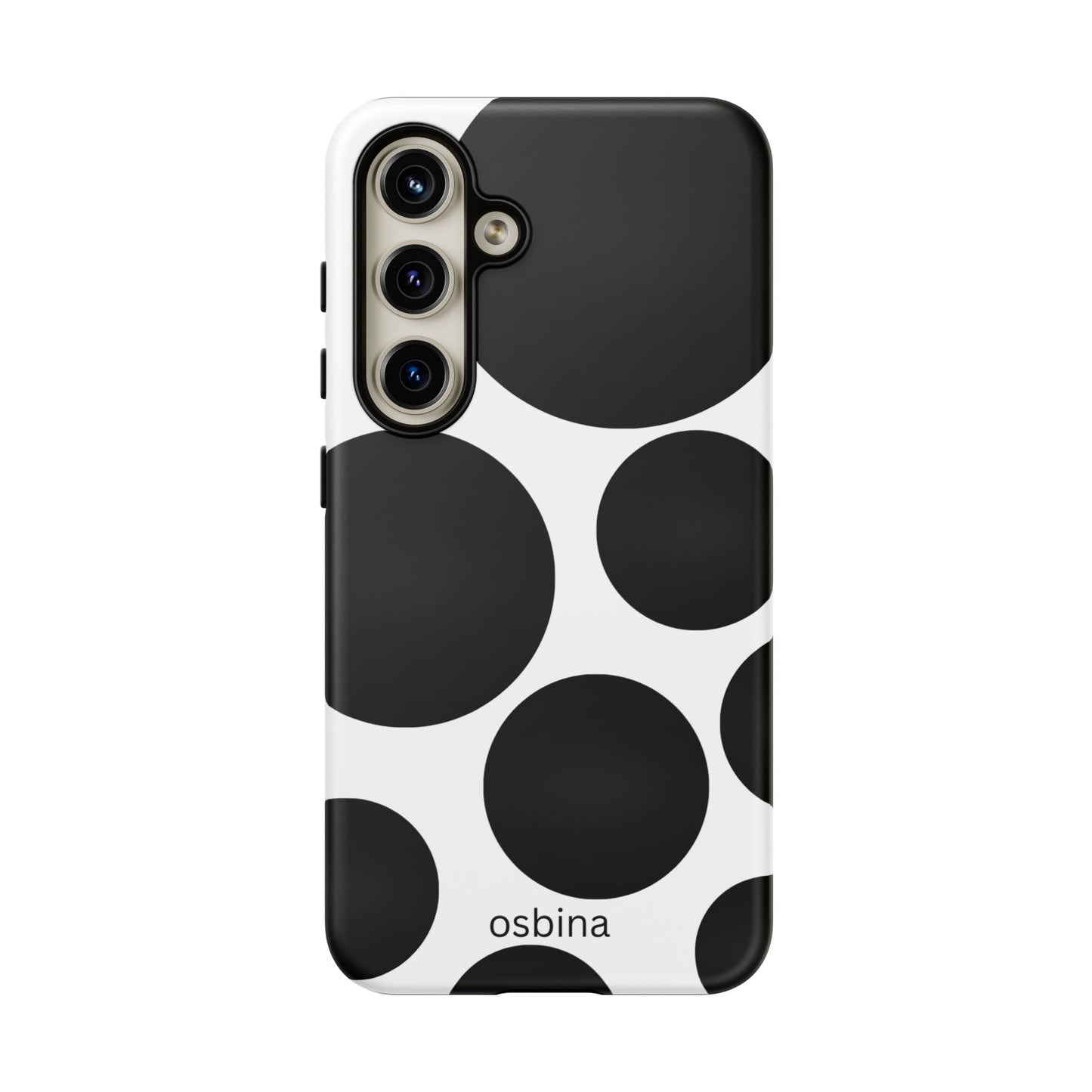 osbina | The Noir Bubbles Phone Case | Modern Muse Collection