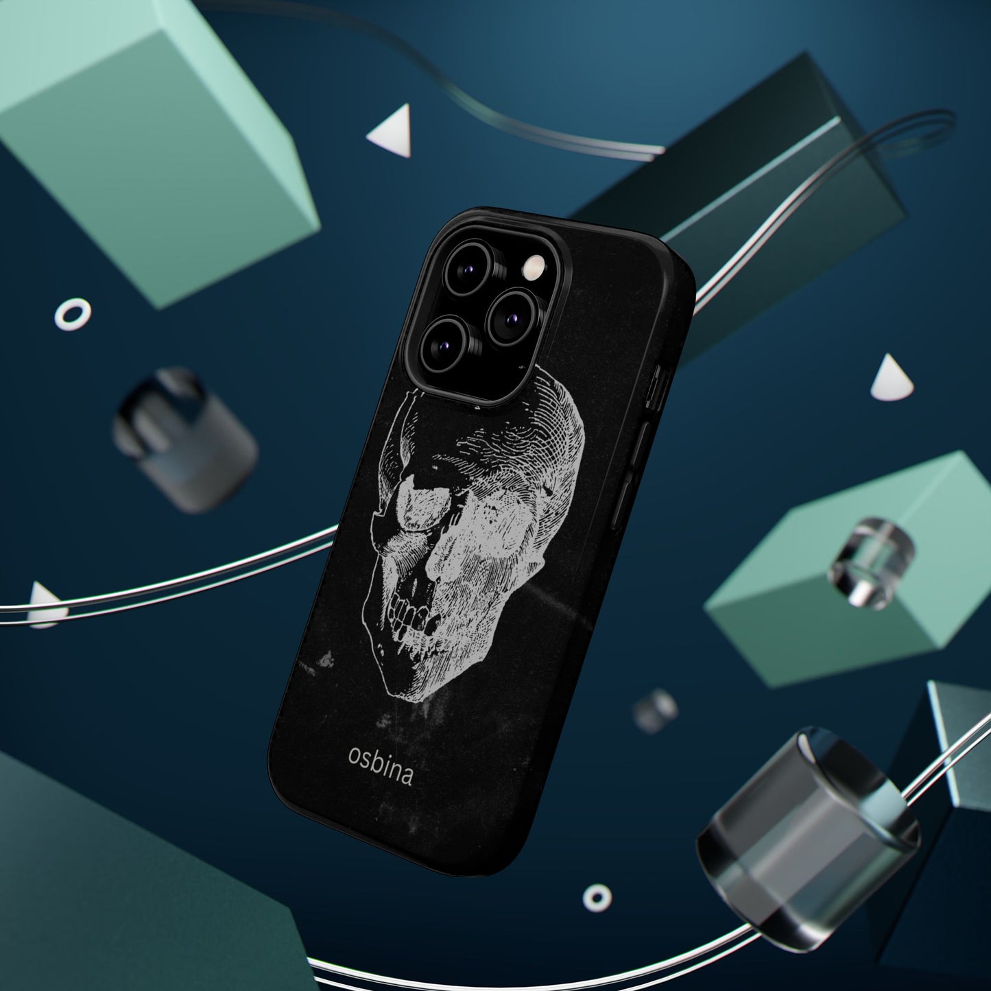 osbina | MagSafe compatible for iPhone | Skull Phone Case | Season Collective Collection