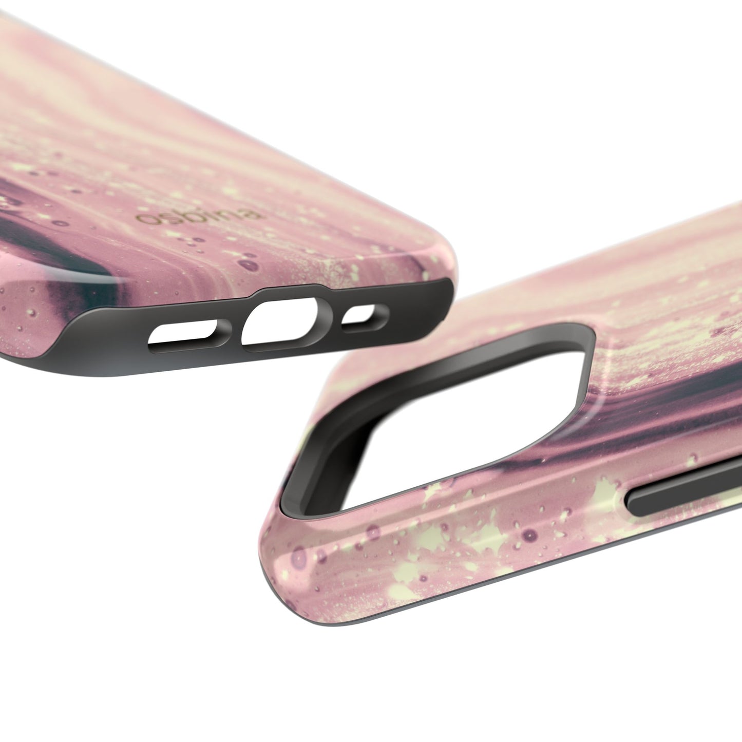 osbina | MagSafe compatible for iPhone | The Amethyst Glow Phone Case | Modern Muse Collection