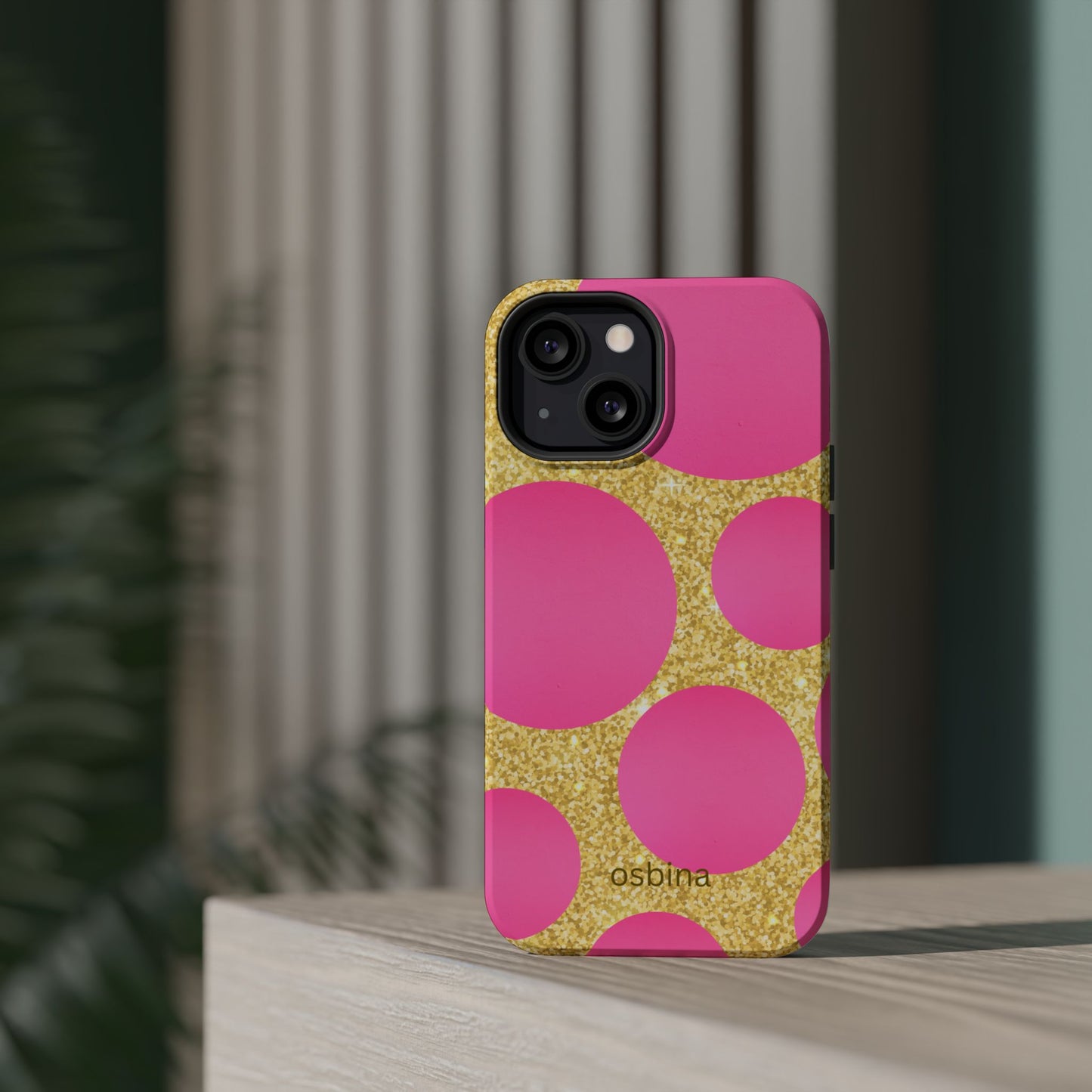 osbina | MagSafe compatible for iPhone | The Aurelia Phone Case | YAYOU Collection Supporting Shine Like Sable