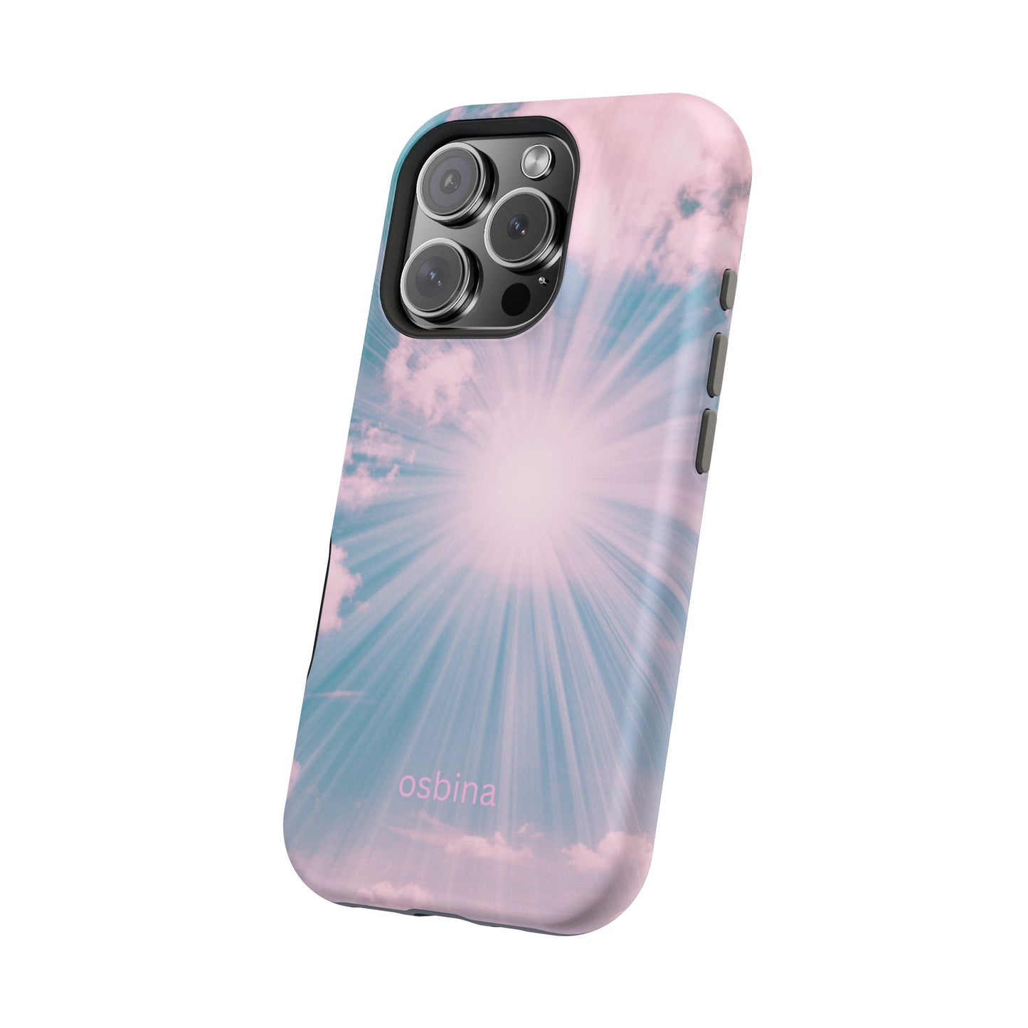 osbina | MagSafe compatible for iPhone | The Sunburst Skies Case | YAYOU Collection Supporting Shine Like Sable