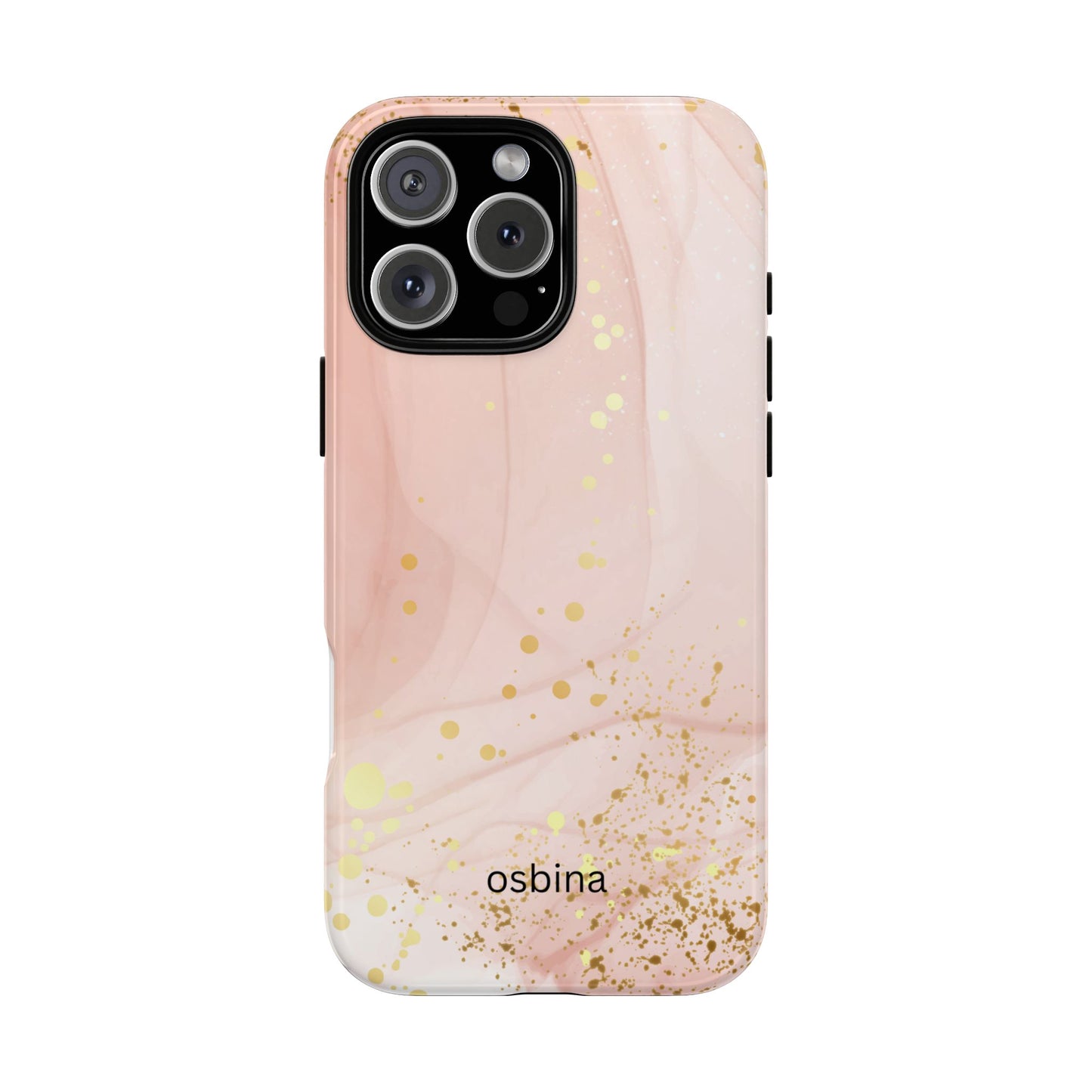 osbina | Pink Chic Stardust Cloud Phone Case | Modern Muse Collection