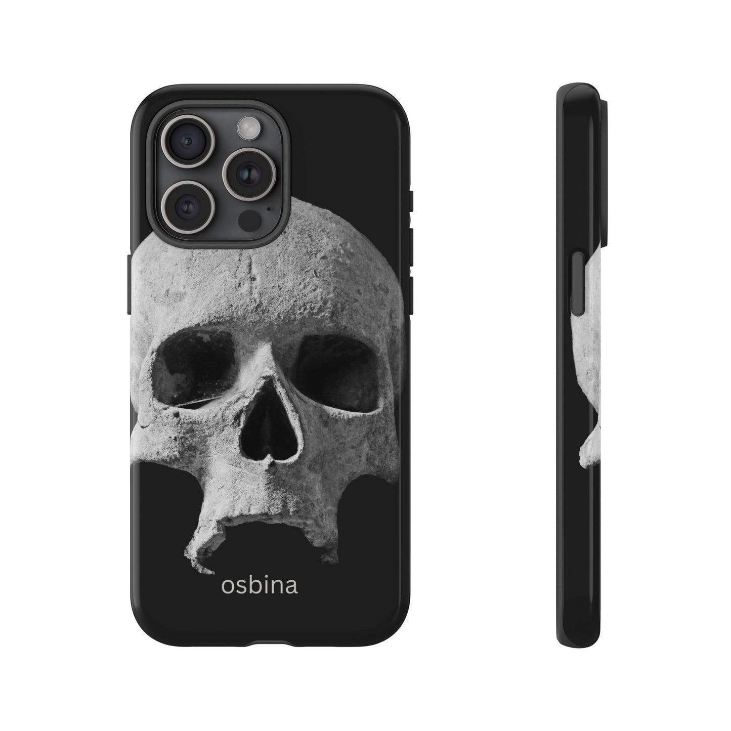 osbina | White Skull Phone Case | Season Collective Collection