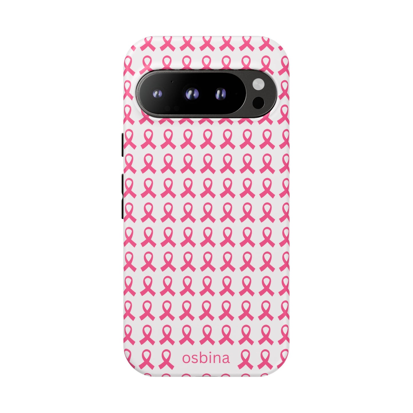 osbina | Limited Edition The Side by Side Pink Ribbon Case in Light Pink + Soft Pink + Hot Pink | The Pink October Collection | Inspired By