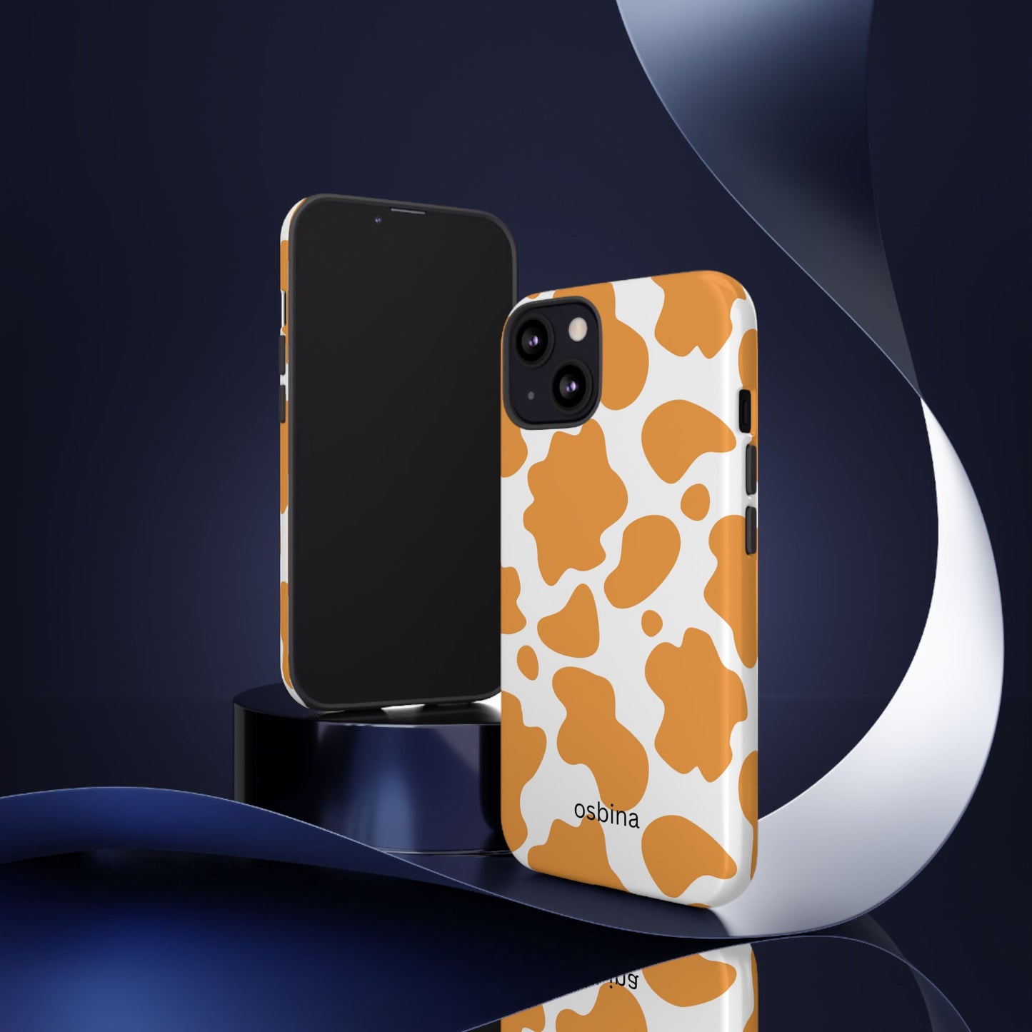osbina | Holy Cow, It’s Chic — The Orange Cow Print Case | The Season Collective