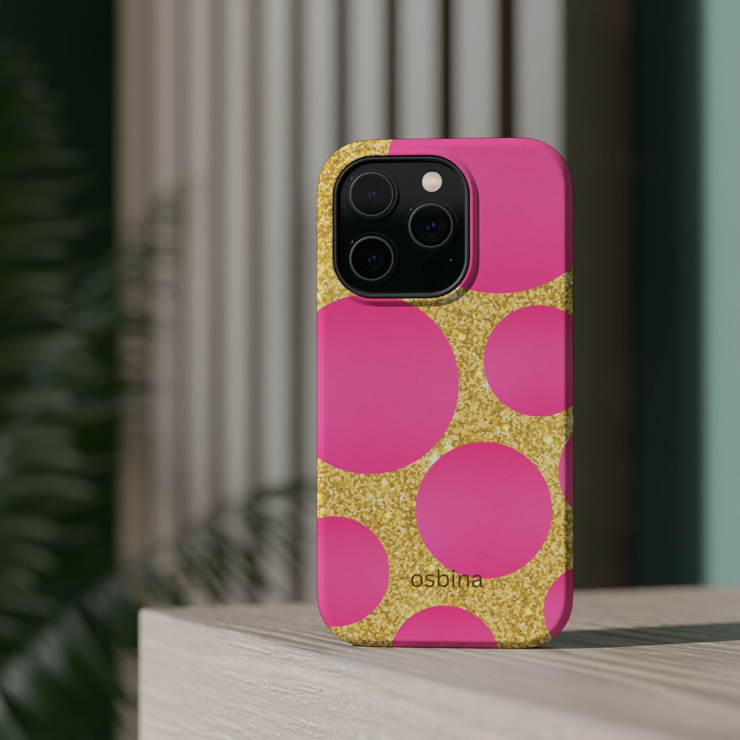 osbina | MagSafe compatible for iPhone | The Aurelia Phone Case | YAYOU Collection Supporting Shine Like Sable