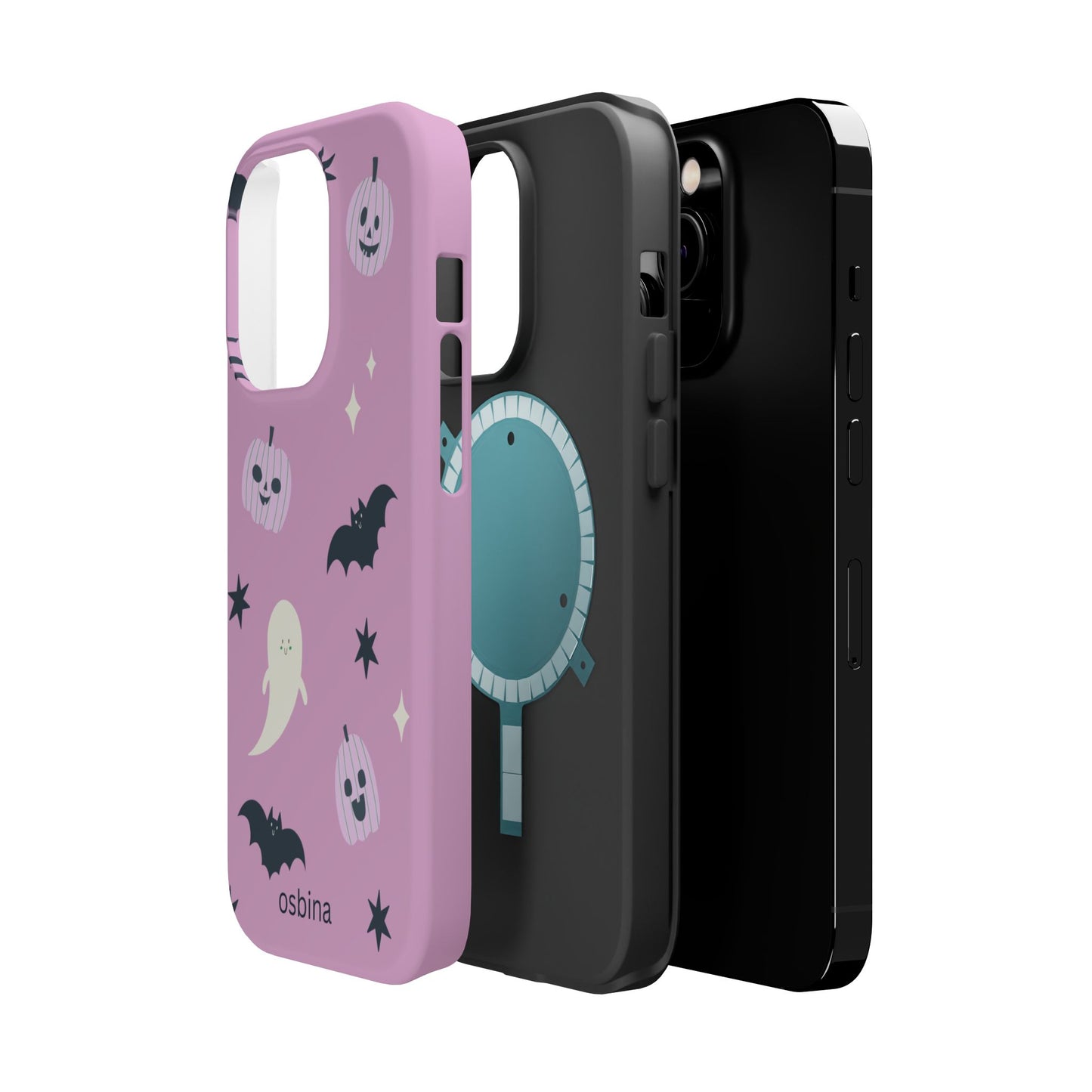 osbina | MagSafe compatible for iPhone | Blush Bewitched Limited Edition Spooky Chic Phone Case | Season Collective Collection