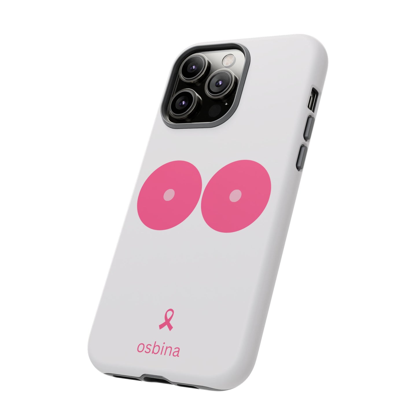 osbina | Limited Edition The Check Your Tatas Case in Light Pink + Soft Pink + Hot Pink | The Pink October Collection | Inspired By