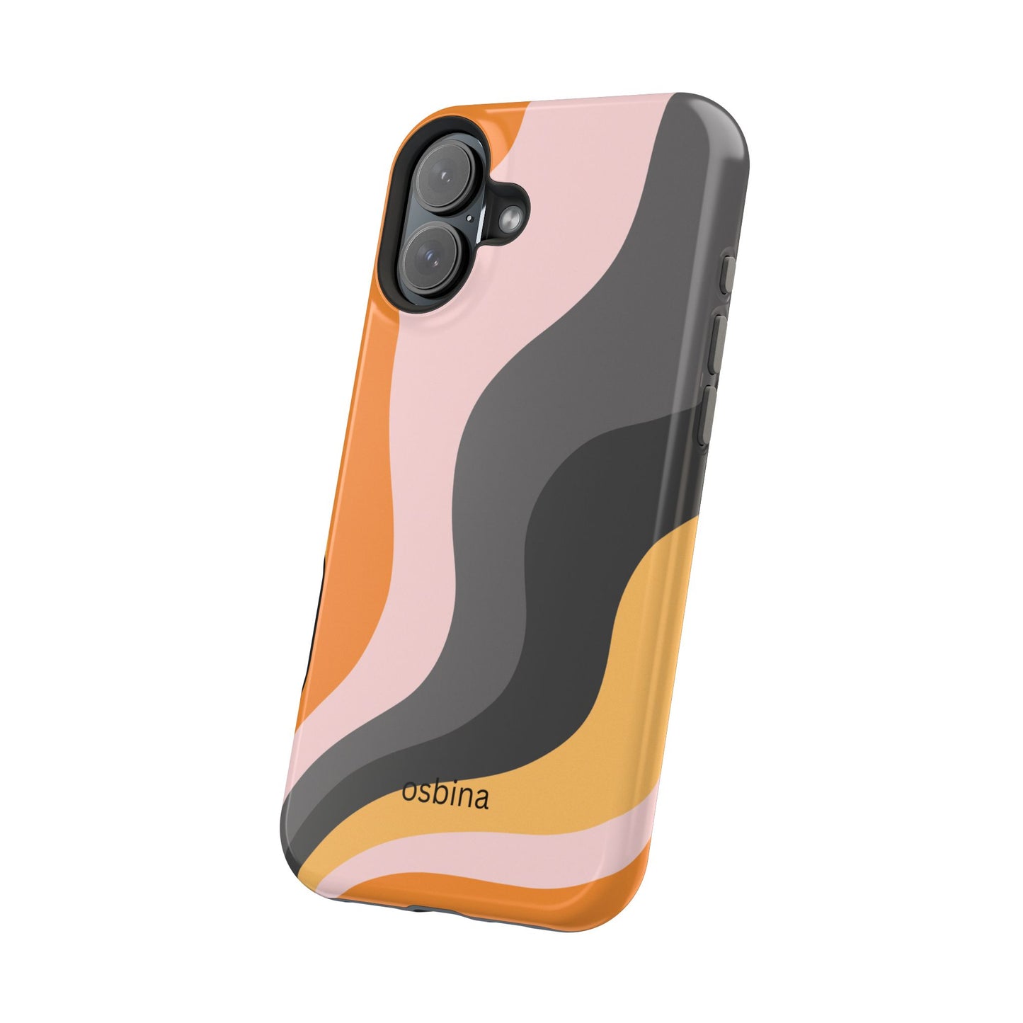 osbina | MagSafe Compatible for iPhone | The Case That Says “Fall, But Make It Fashion” | Retro Swirl Edition | The Season Collective