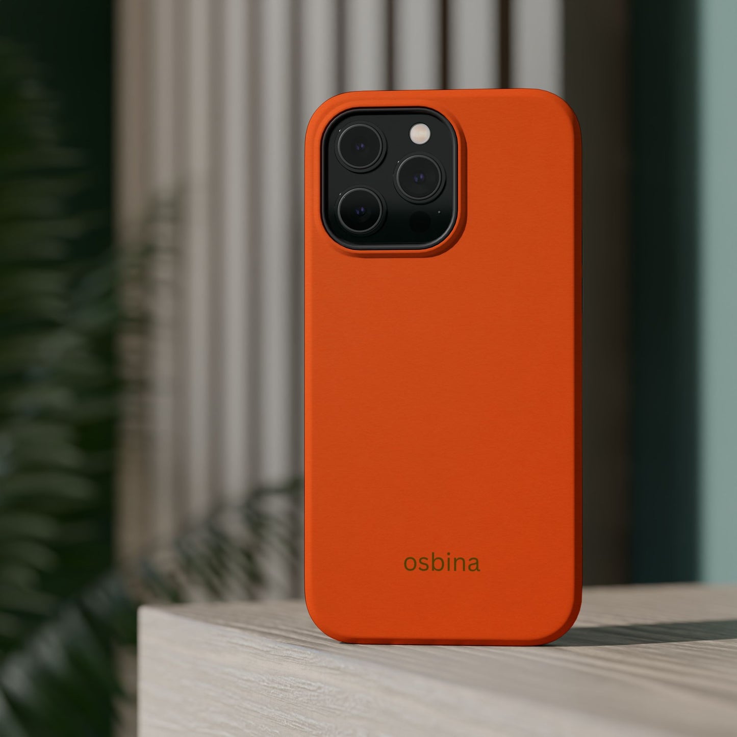 osbina | MagSafe compatible for iPhone | The Ember Phone Case | Modern Man Collection