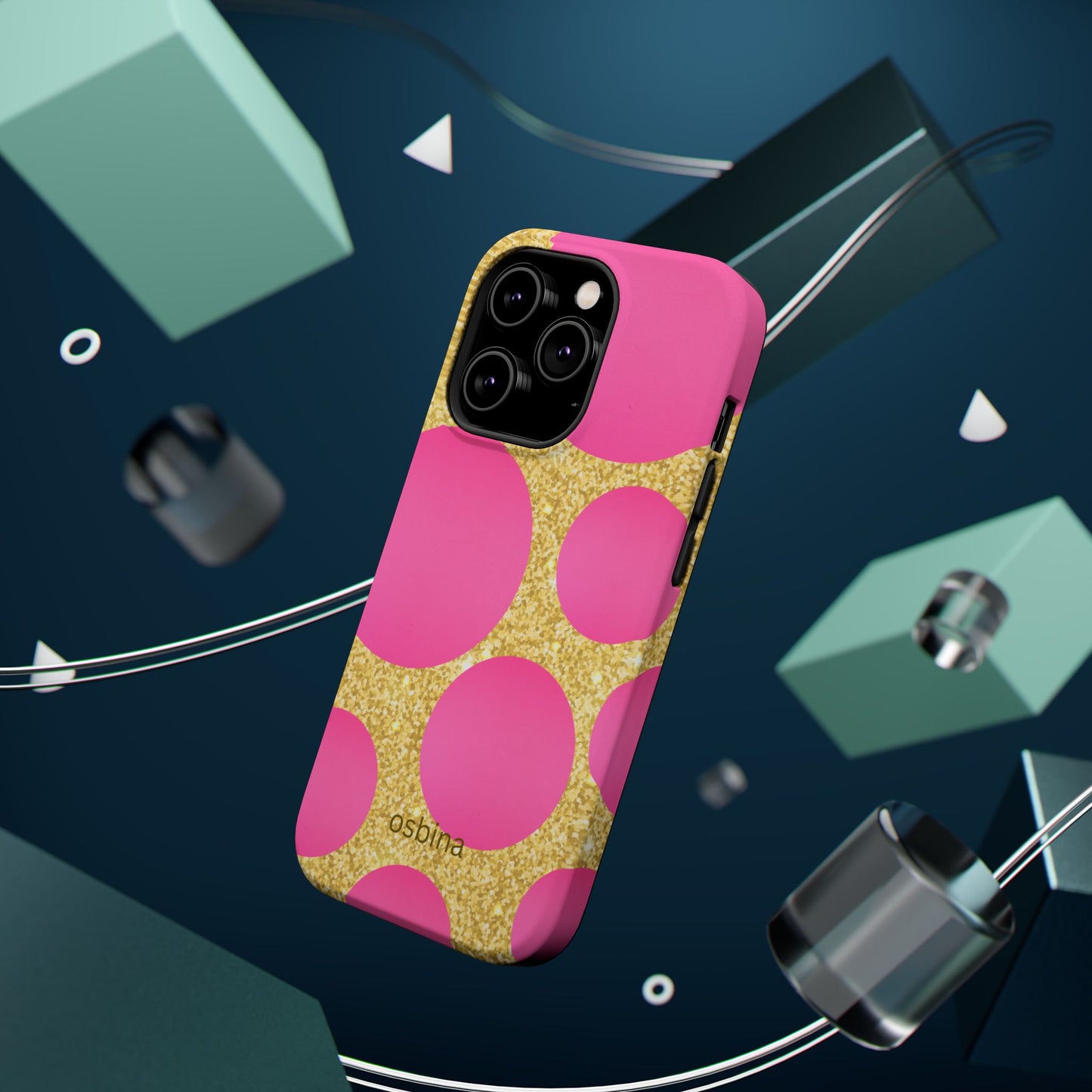 osbina | MagSafe compatible for iPhone | The Aurelia Phone Case | YAYOU Collection Supporting Shine Like Sable
