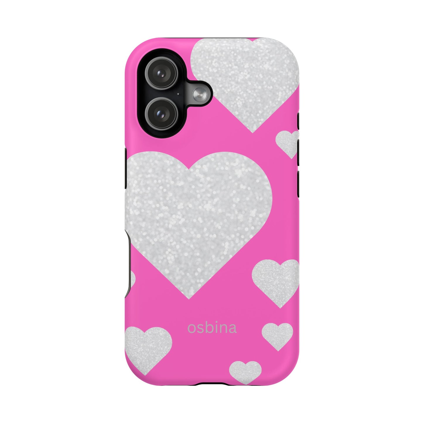 osbina | MagSafe compatible for iPhone | The Shimmering Love Case | YAYOU Collection Supporting Shine Like Sable