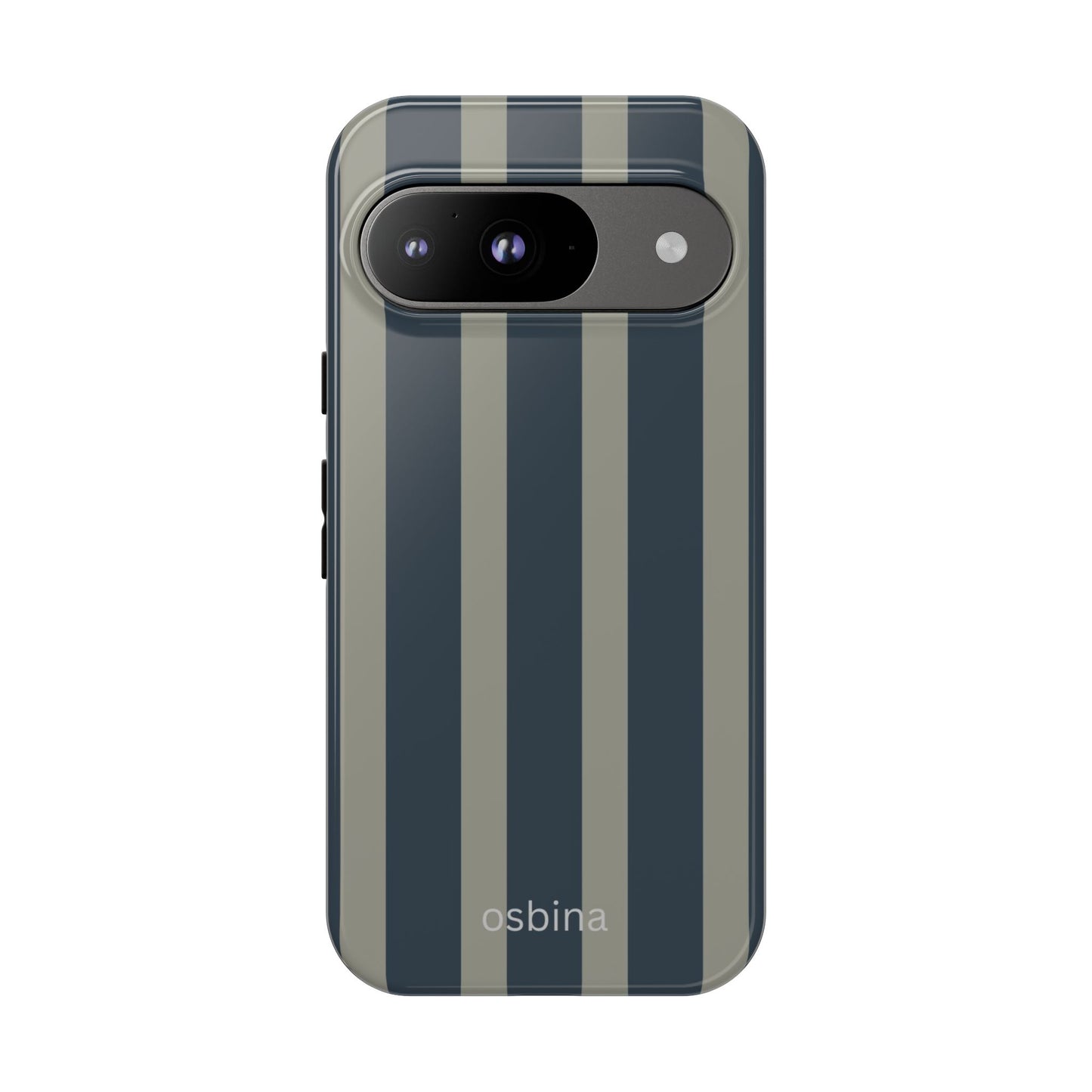 osbina | Grayhaven Navy & Gray Sophisticated Phone Case | Modern Muse Collection