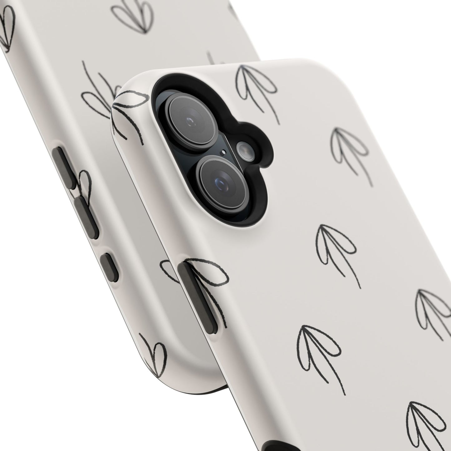 osbina | MagSafe compatible for iPhone | Linéa Flora Minimalistic Flower Phone Case | Modern Muse Collection