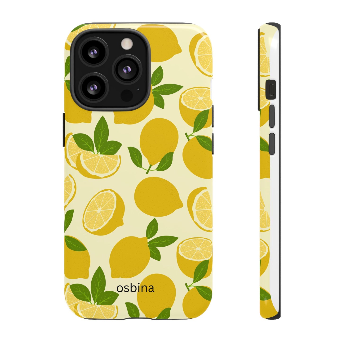 osbina | Limoncello Lemon Phone Case | Modern Muse Collection