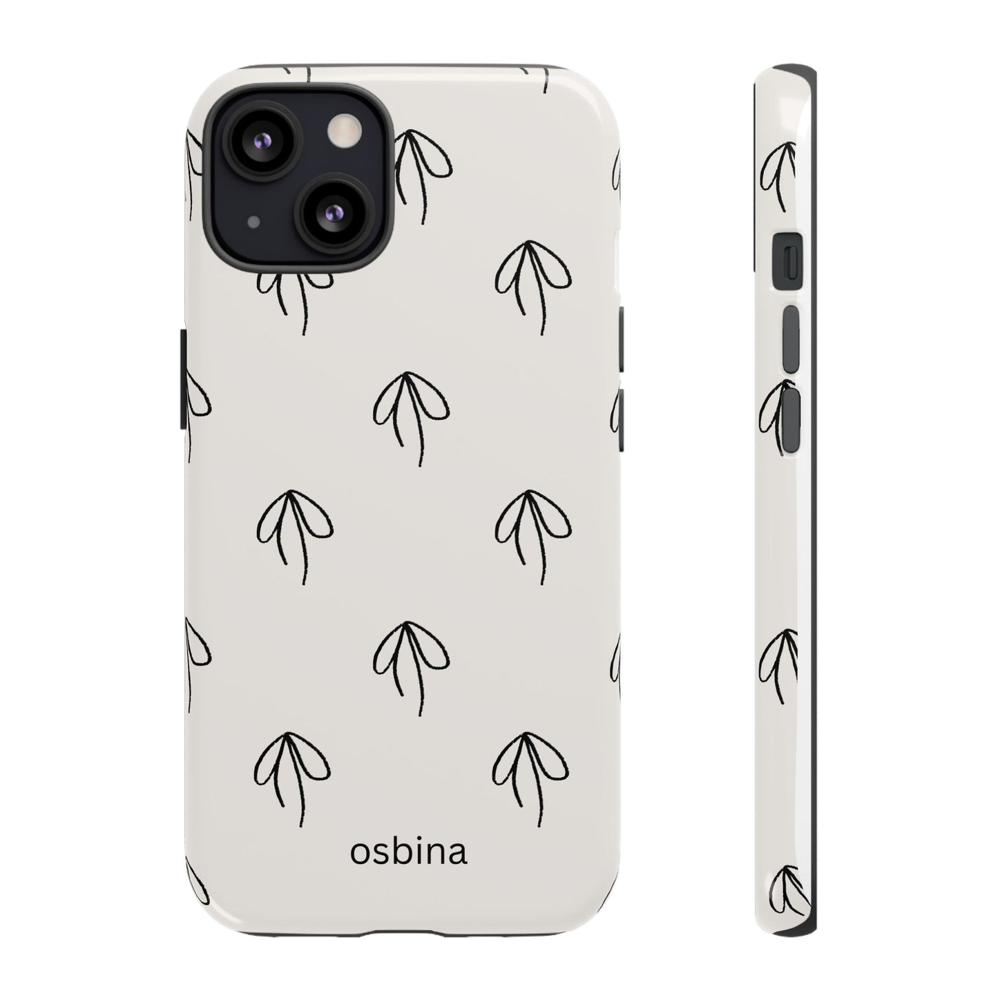 osbina | Linéa Flora Minimalistic Flower Phone Case | Modern Muse Collection