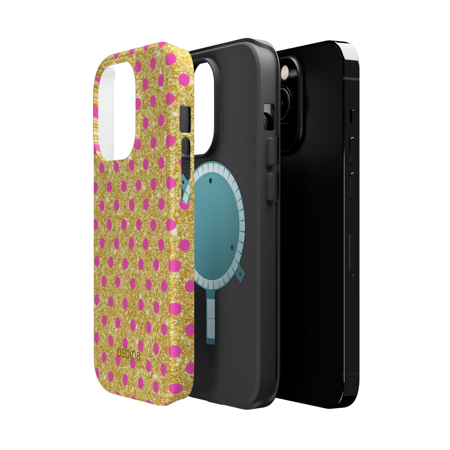 osbina | MagSafe compatible for iPhone | The Elara Phone Case | YAYOU Collection Supporting Shine Like Sable