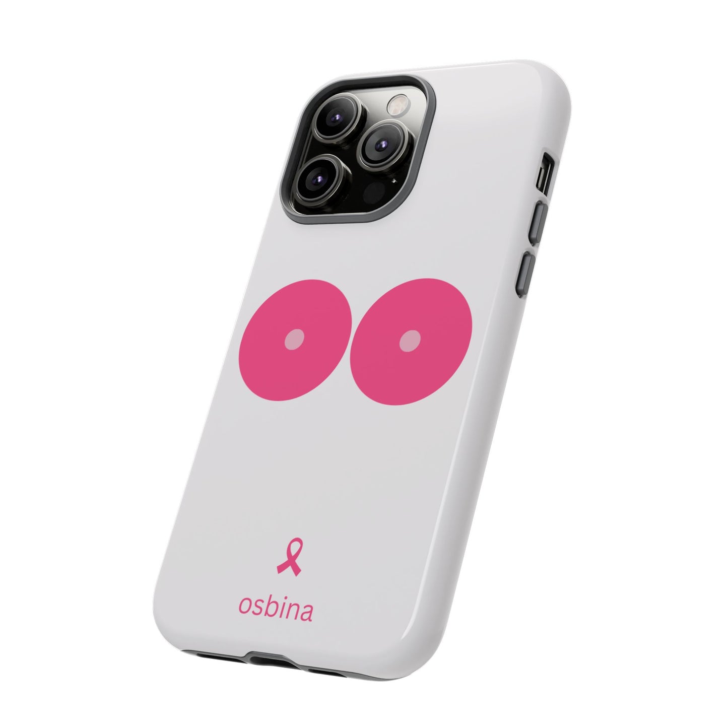 osbina | Limited Edition The Check Your Tatas Case in Light Pink + Soft Pink + Hot Pink | The Pink October Collection | Inspired By