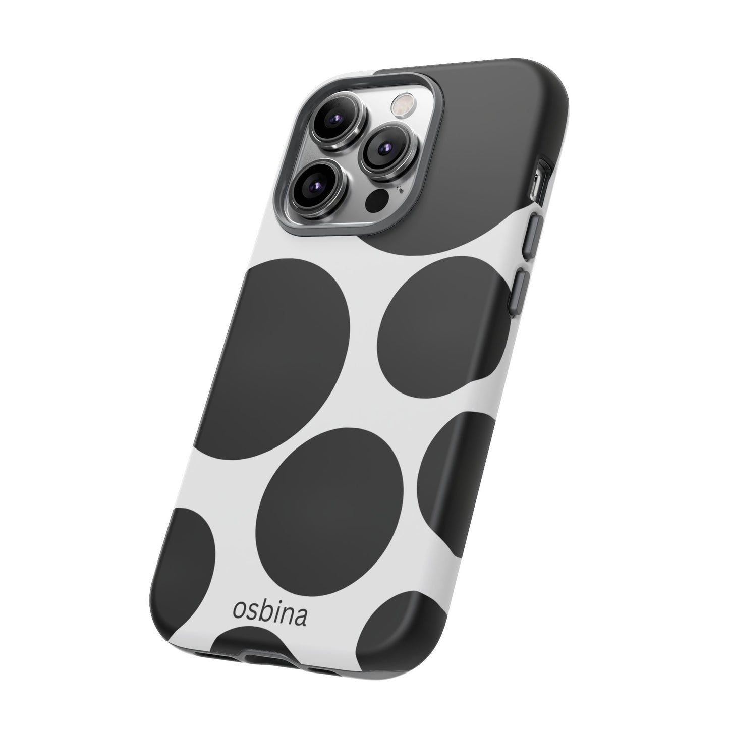 osbina | The Noir Bubbles Phone Case | Modern Muse Collection