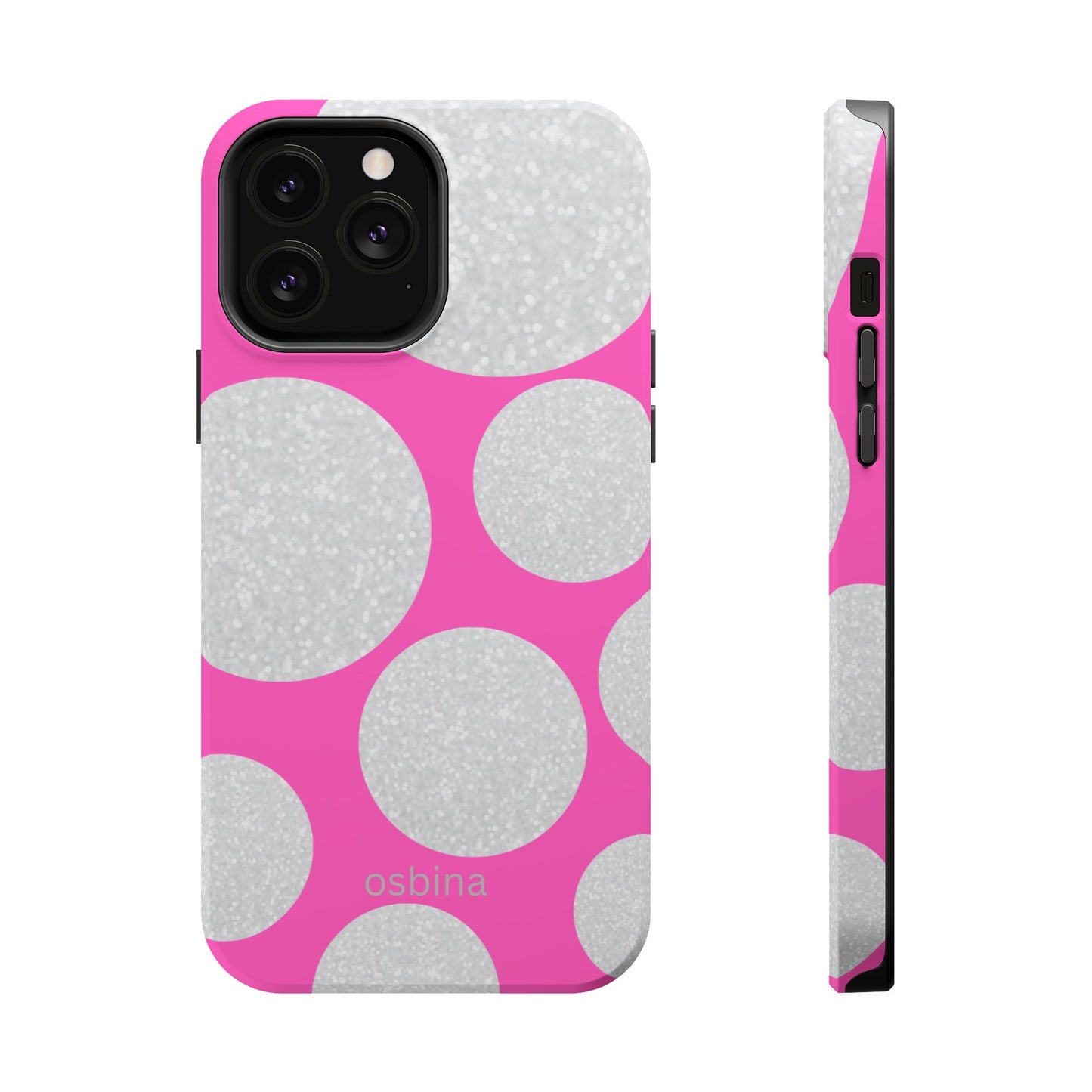 osbina | MagSafe compatible for iPhone | The Sparkling Bubbles Case | YAYOU Collection Supporting Shine Like Sable