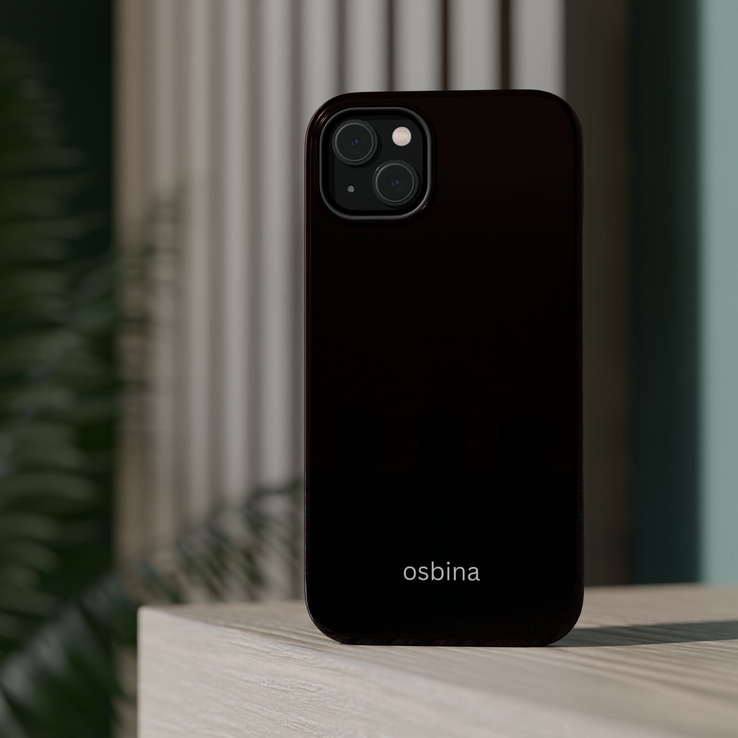 osbina | MagSafe compatible for iPhone | The Onyx Phone Case | Modern Man Collection