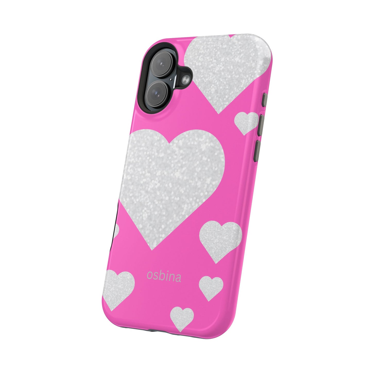 osbina | MagSafe compatible for iPhone | The Shimmering Love Case | YAYOU Collection Supporting Shine Like Sable
