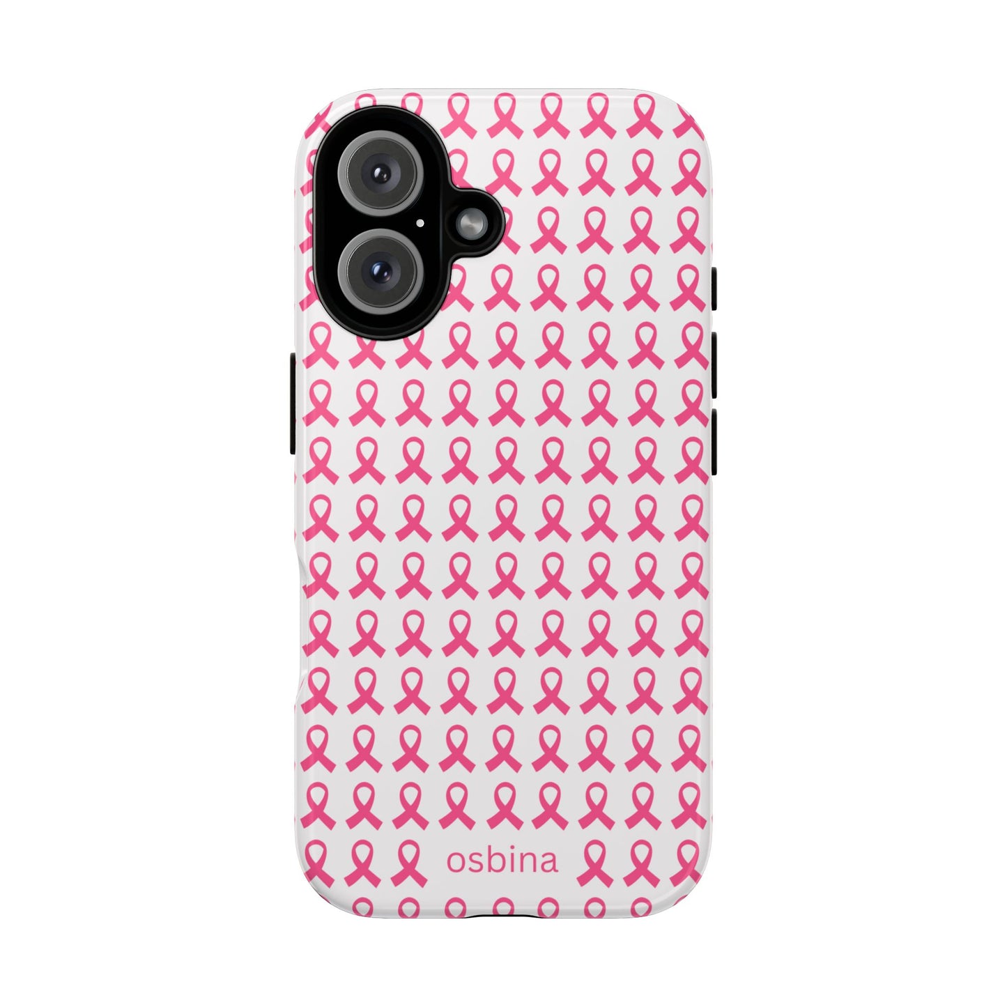 osbina | Limited Edition The Side by Side Pink Ribbon Case in Light Pink + Soft Pink + Hot Pink | The Pink October Collection | Inspired By