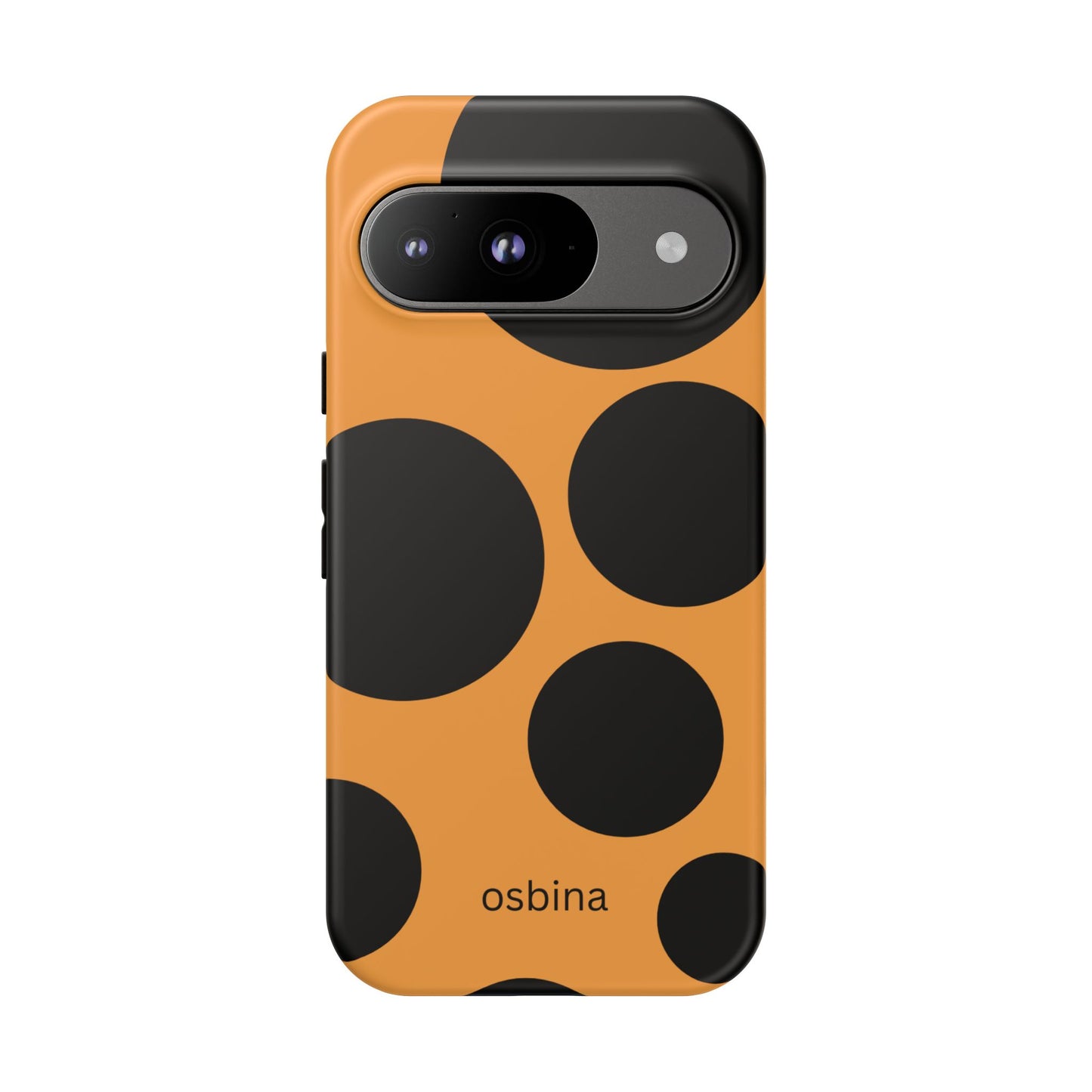 osbina | The Bubble Statement Case in Orange + Black | The Season Collective
