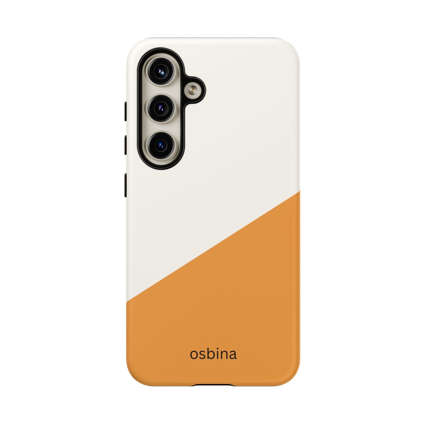 osbina | Divide & Conquer — The Orange + White Split Diagonal Case | The Season Collective